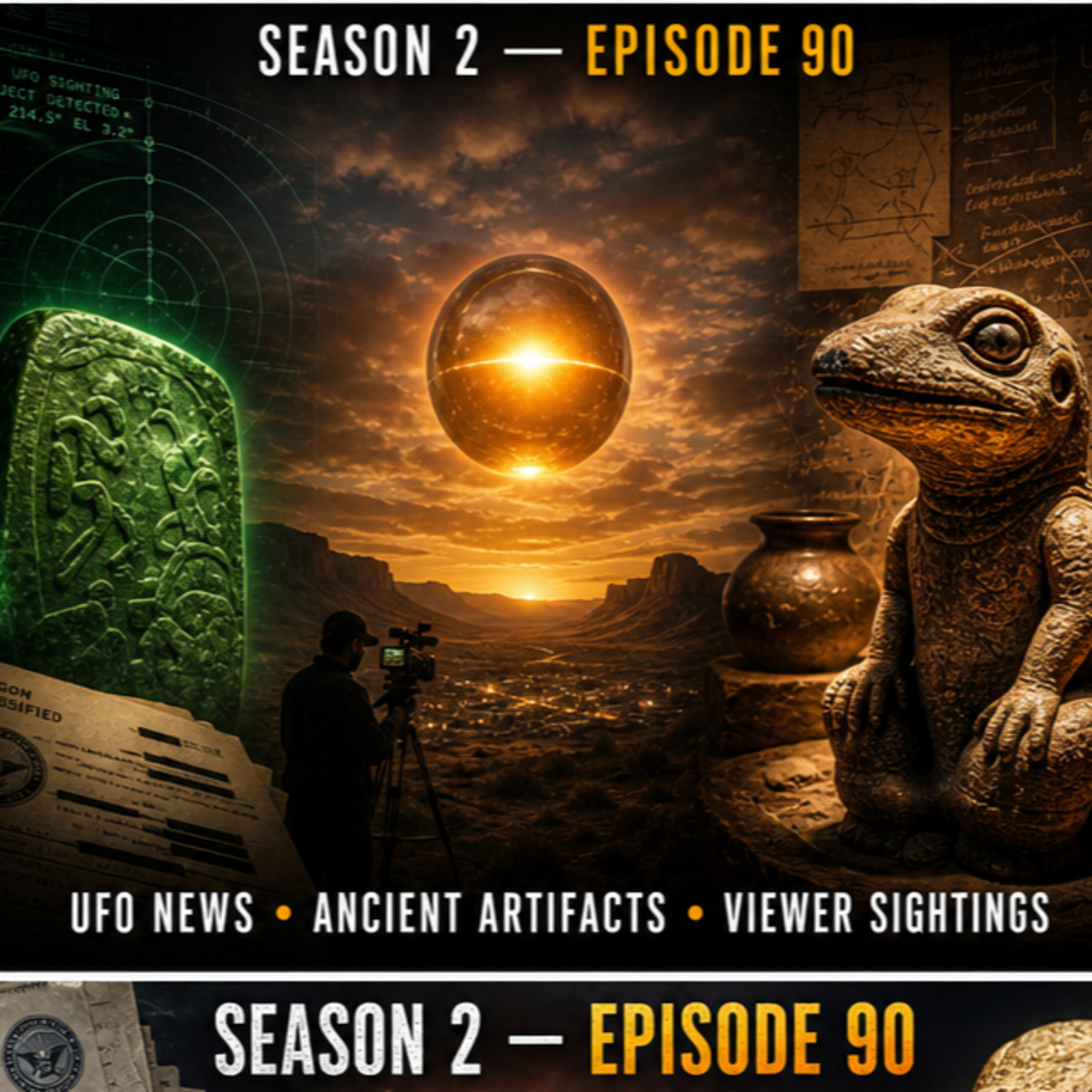 UFO News Breakdown, Live Chat Reactions, Artifact Deep Dives & Viewer Sightings — Full Stream Recap episode artwork