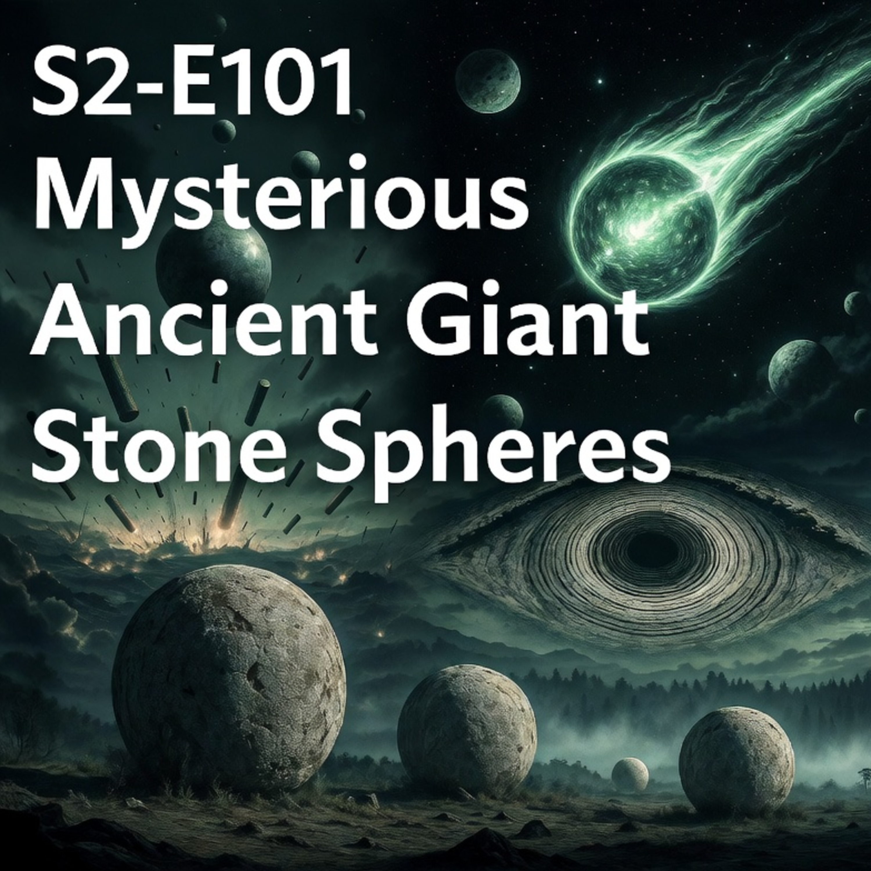 S2-E101: Spheres Won The Ancient Sky War? CERN, UVB-76, Wow Signal & The Sahara’s Eye episode artwork