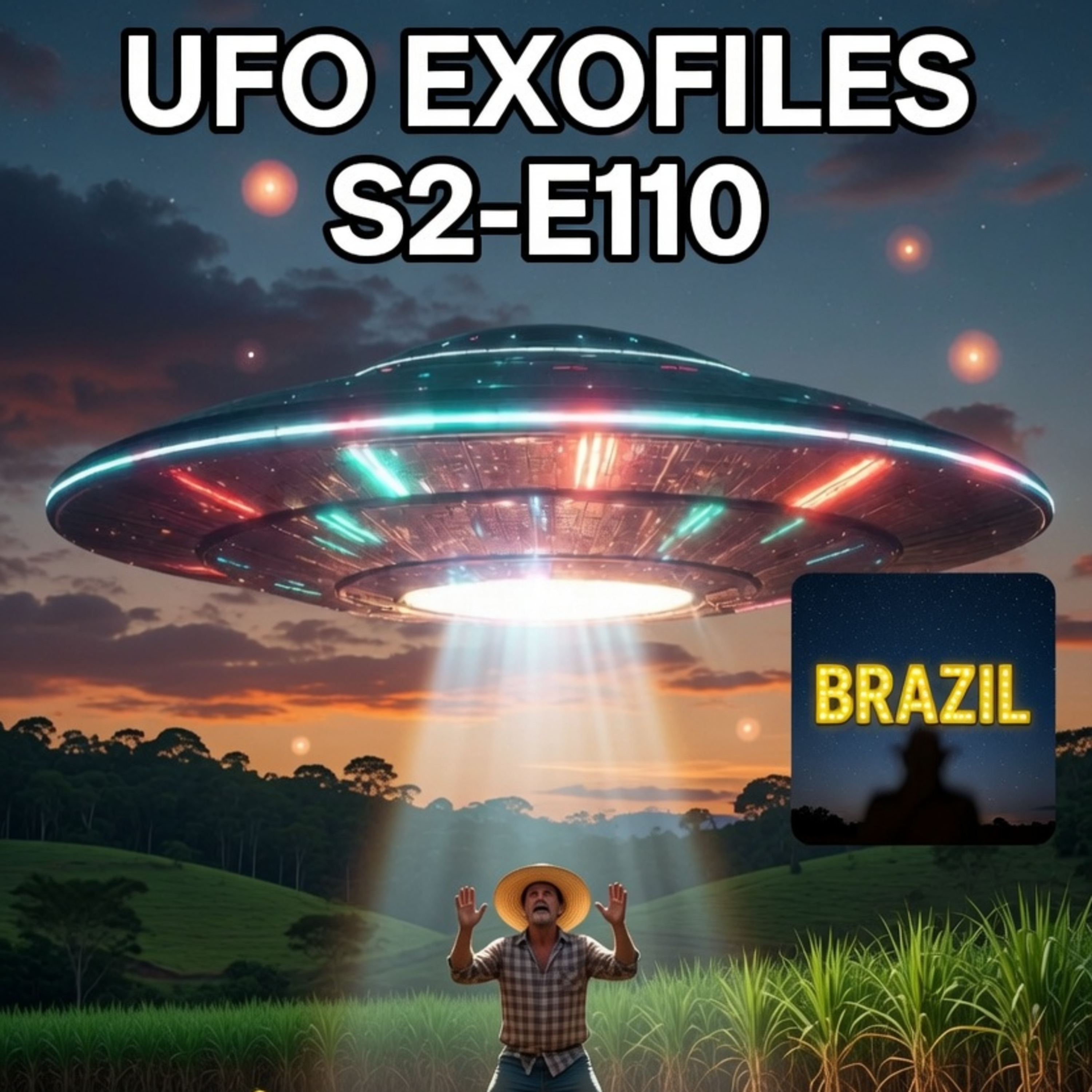 Brazilian Farmer Films Massive Disc UFO + Eerie Noises in Real Time | Orbs Responding in Montana + Strange Aircraft episode artwork
