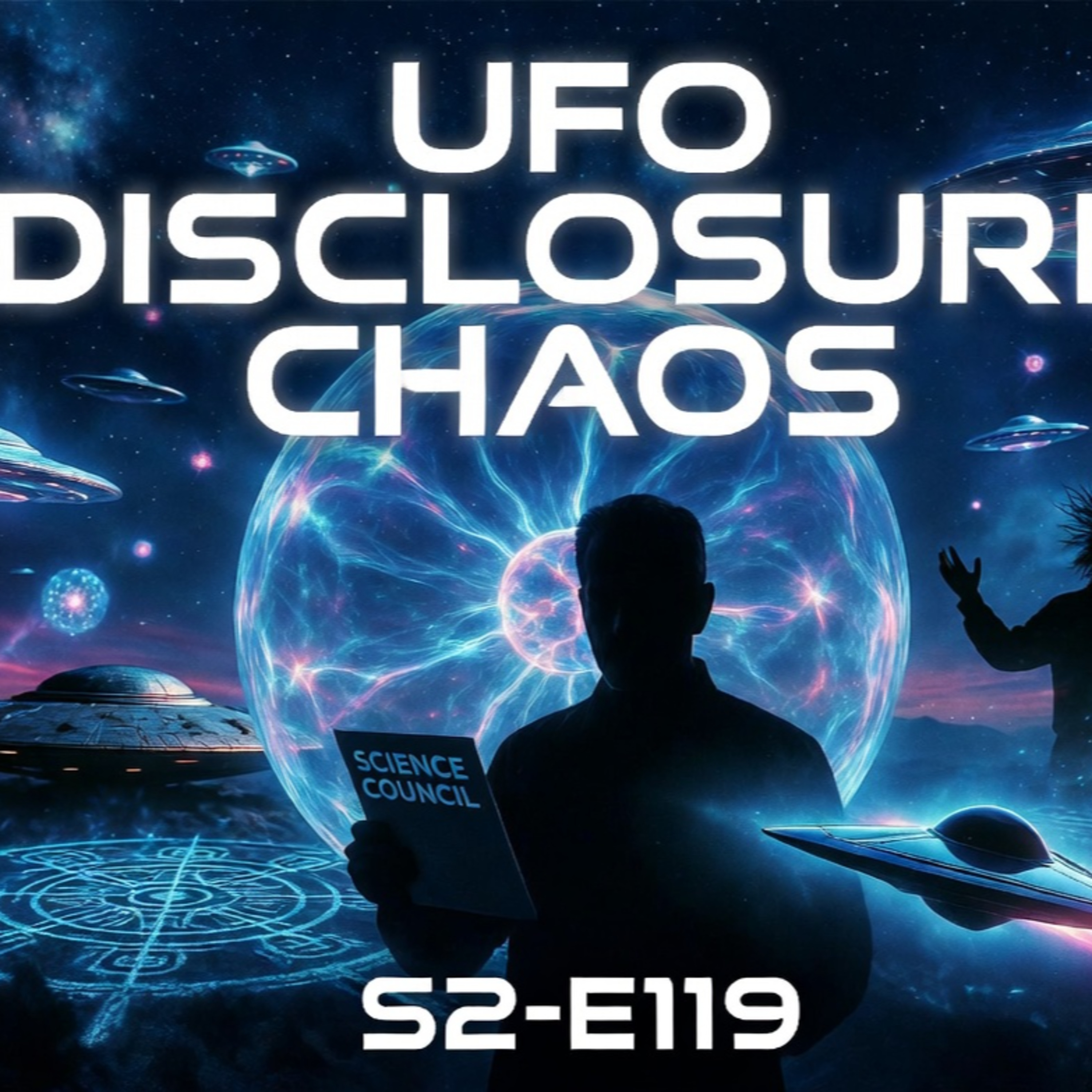 UFO Disclosure Chaos: Avi Loeb’s UAP Science Council, Roswell Einstein Student Witness, Sentient Plasma Orbs & Ancient Aliens Drama | S2-E119 episode artwork