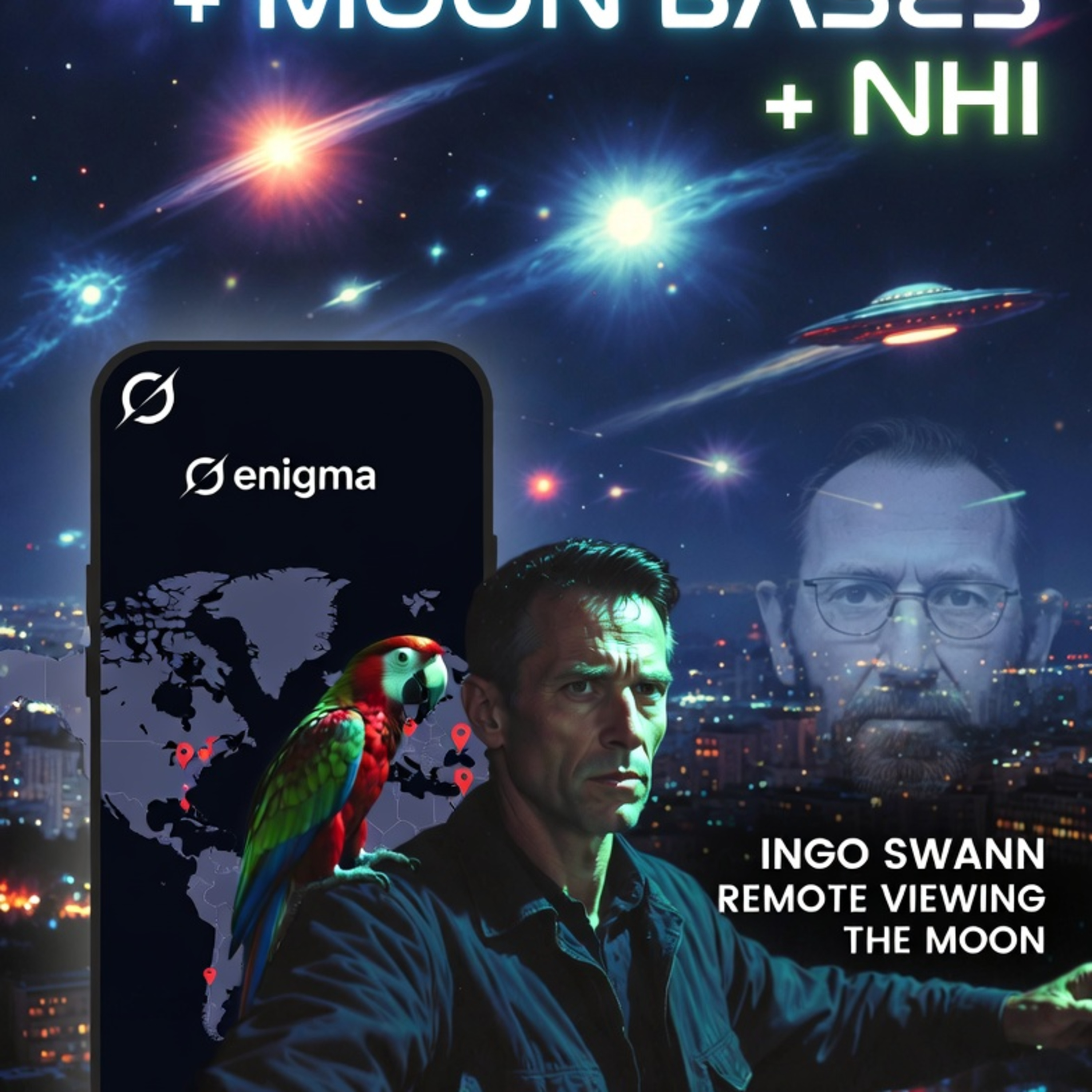 S2-E123: Global UFO Sightings Explosion, Ingo Swann Moon Remote Viewing, Brazil Abduction Prediction & NHI Disclosure Rumors | U R Disclosure episode artwork