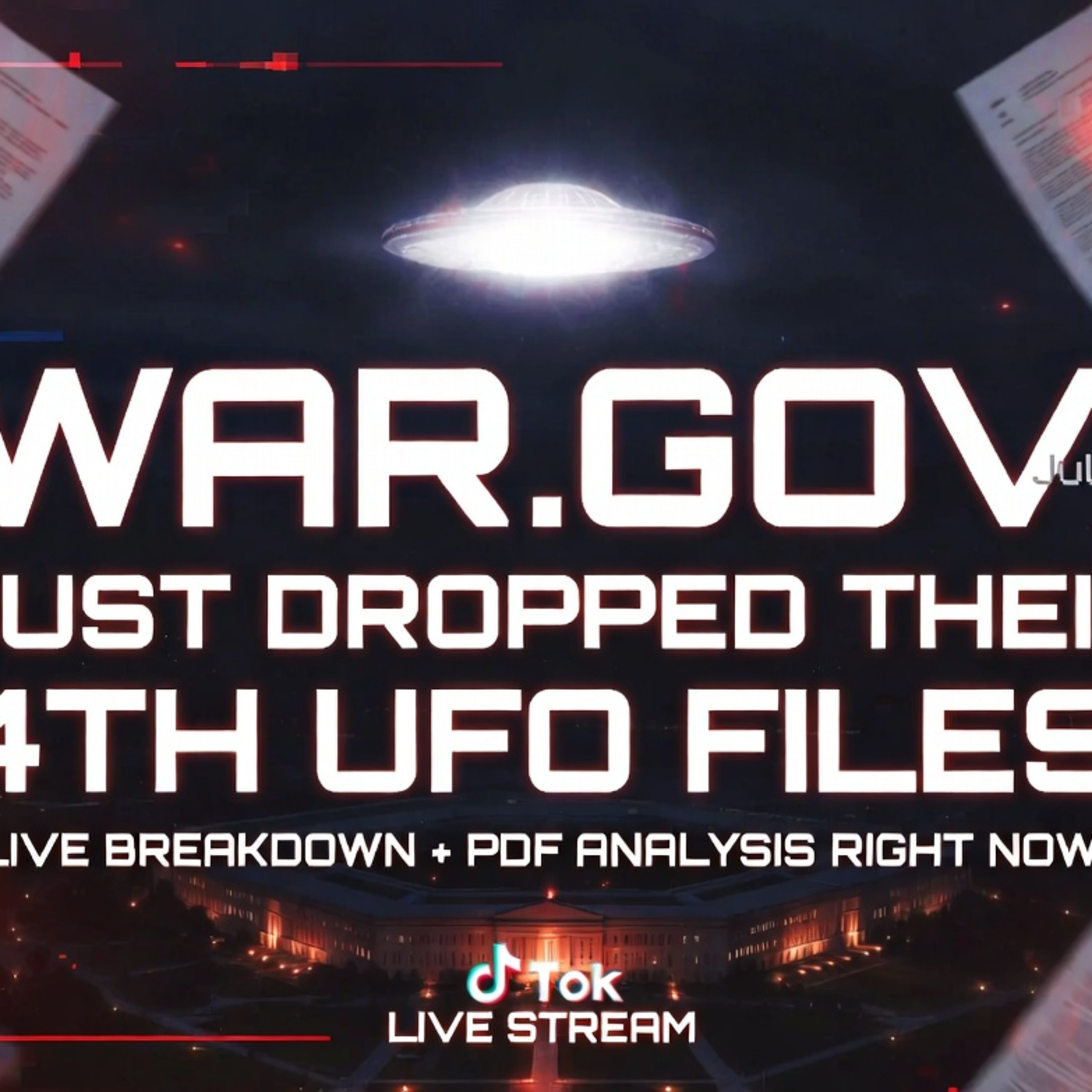 War.gov Just Dropped Their Fourth UFO Files – Live Breakdown Right Now! episode artwork