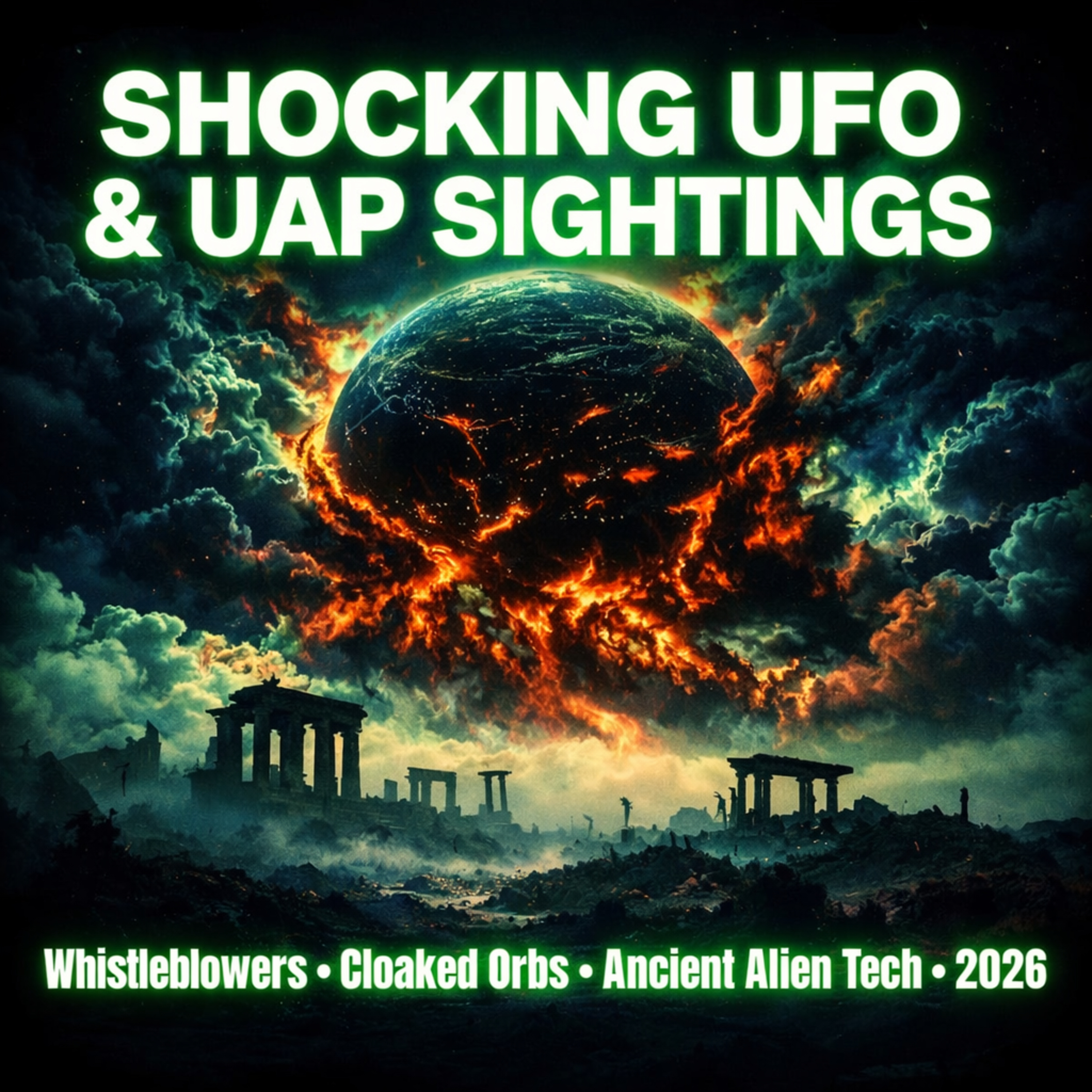 Shocking UFO & UAP Sightings: Whistleblowers, Cloaked Orbs & Ancient Alien Tech (2026 Updates) episode artwork