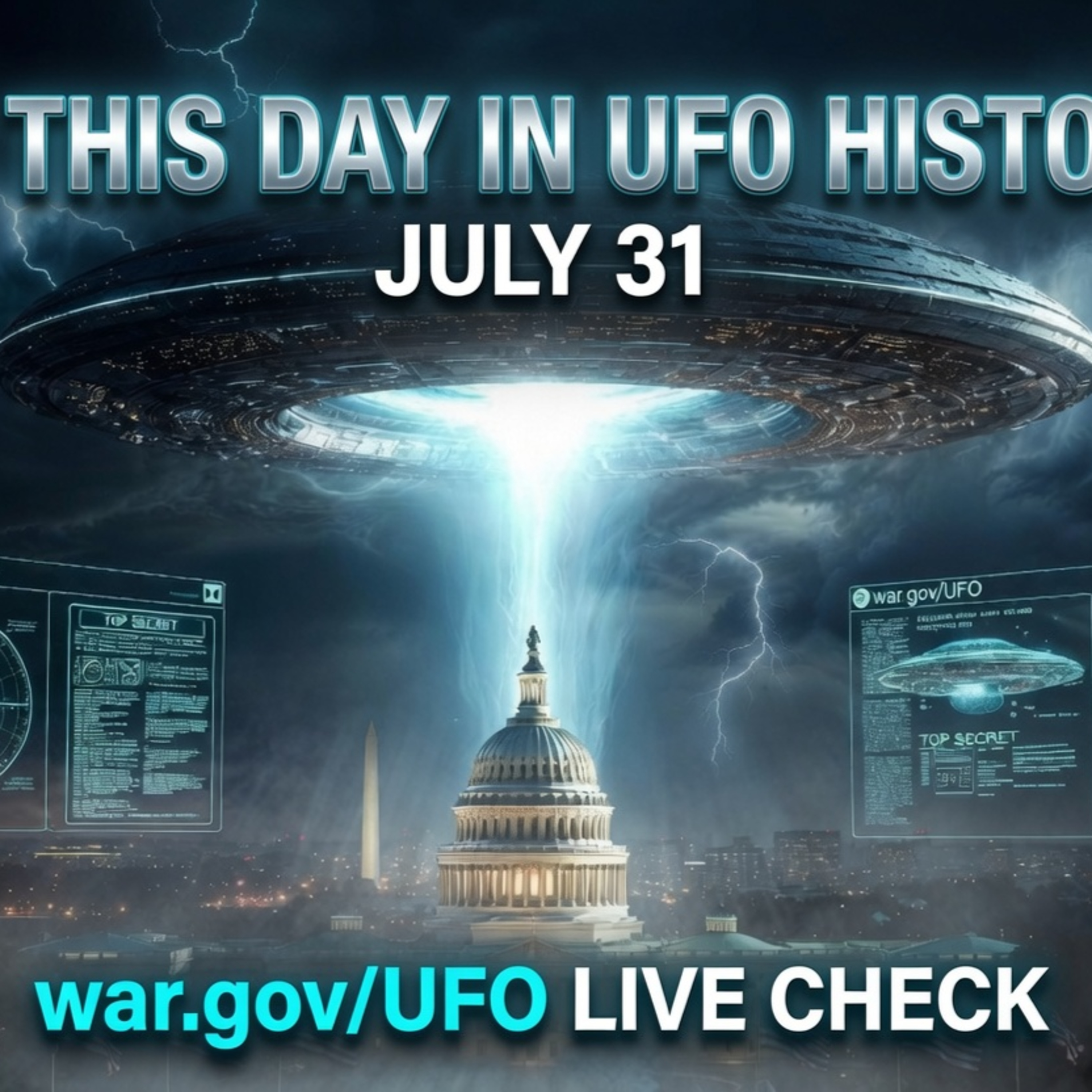 UFO Updates & News – July 31 with Knight & Kakapo Orion episode artwork