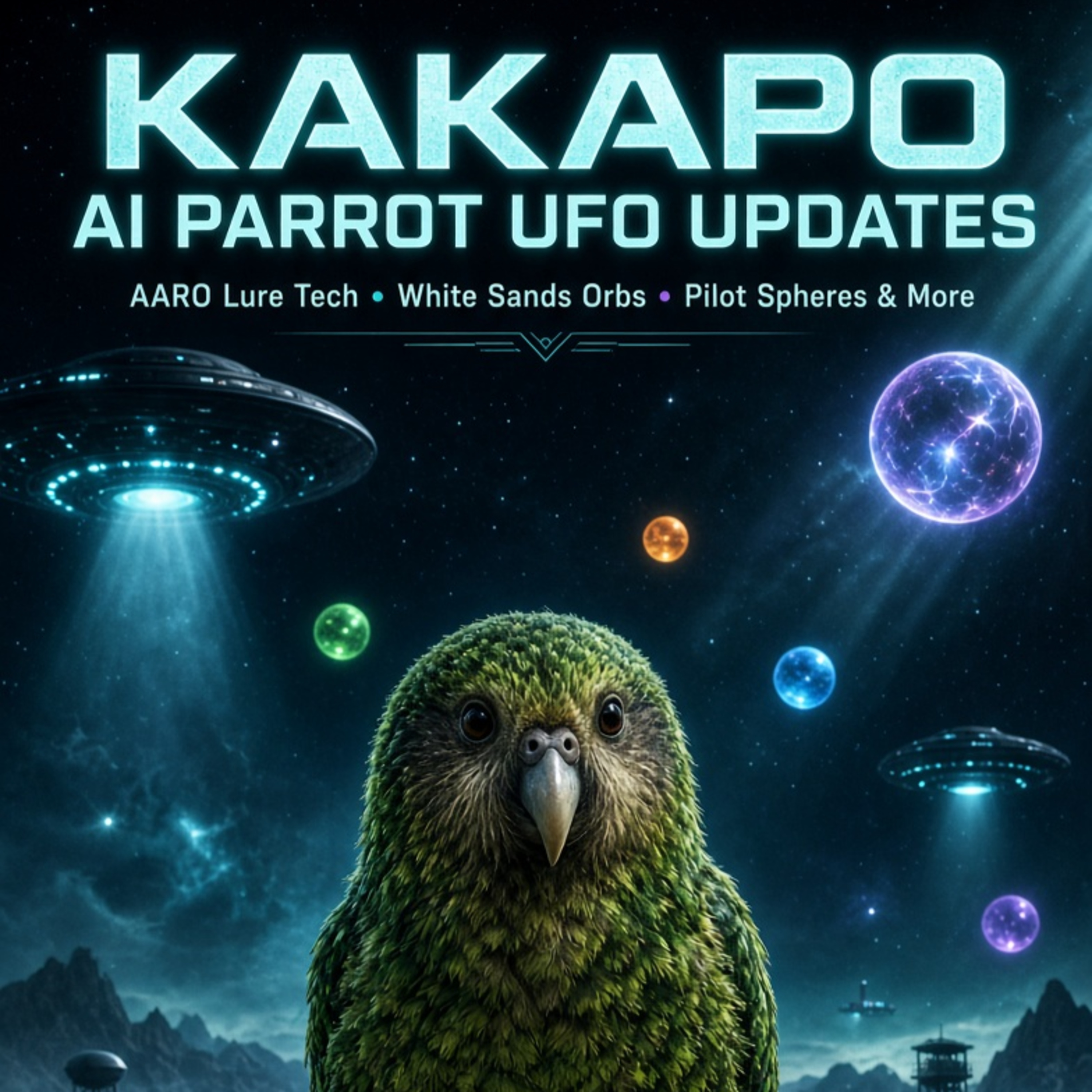 UFO Updates: AARO Lure Tech, White Sands Orbs, Pilot Spheres & More 👽🦜 episode artwork