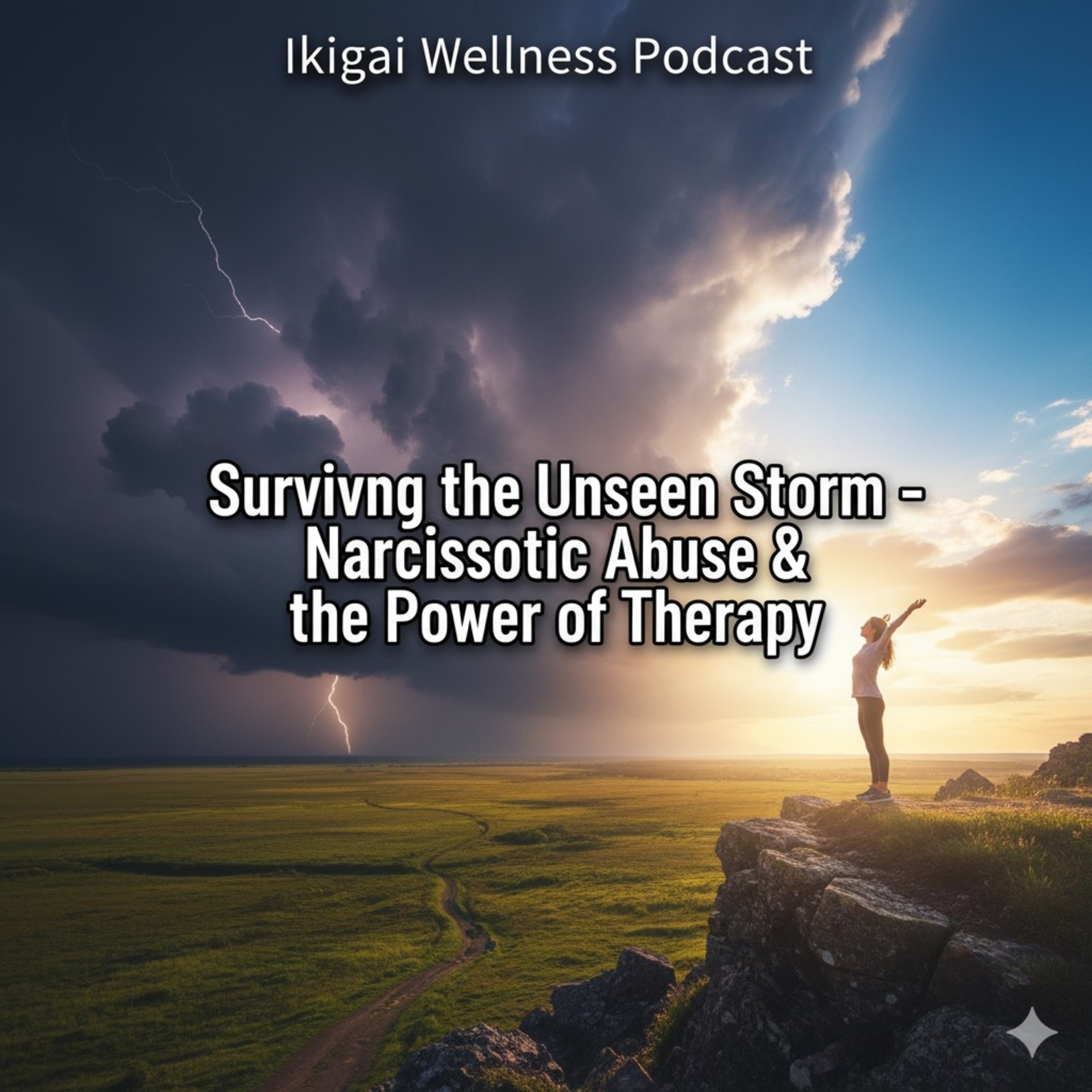 33. Surviving the Unseen Storm – Narcissistic Abuse & the Power of Therapy episode artwork