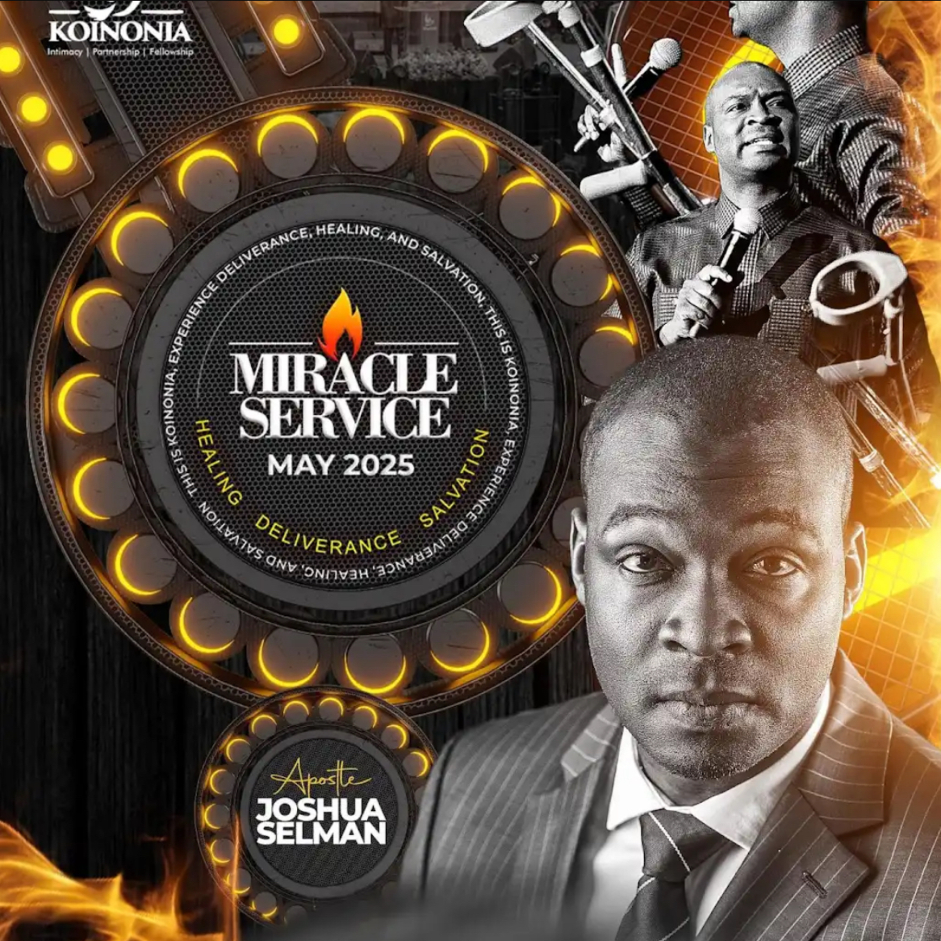 MAY 2025 MIRACLE SERVICE WITH APOSTLE JOSHUA SELMAN episode artwork
