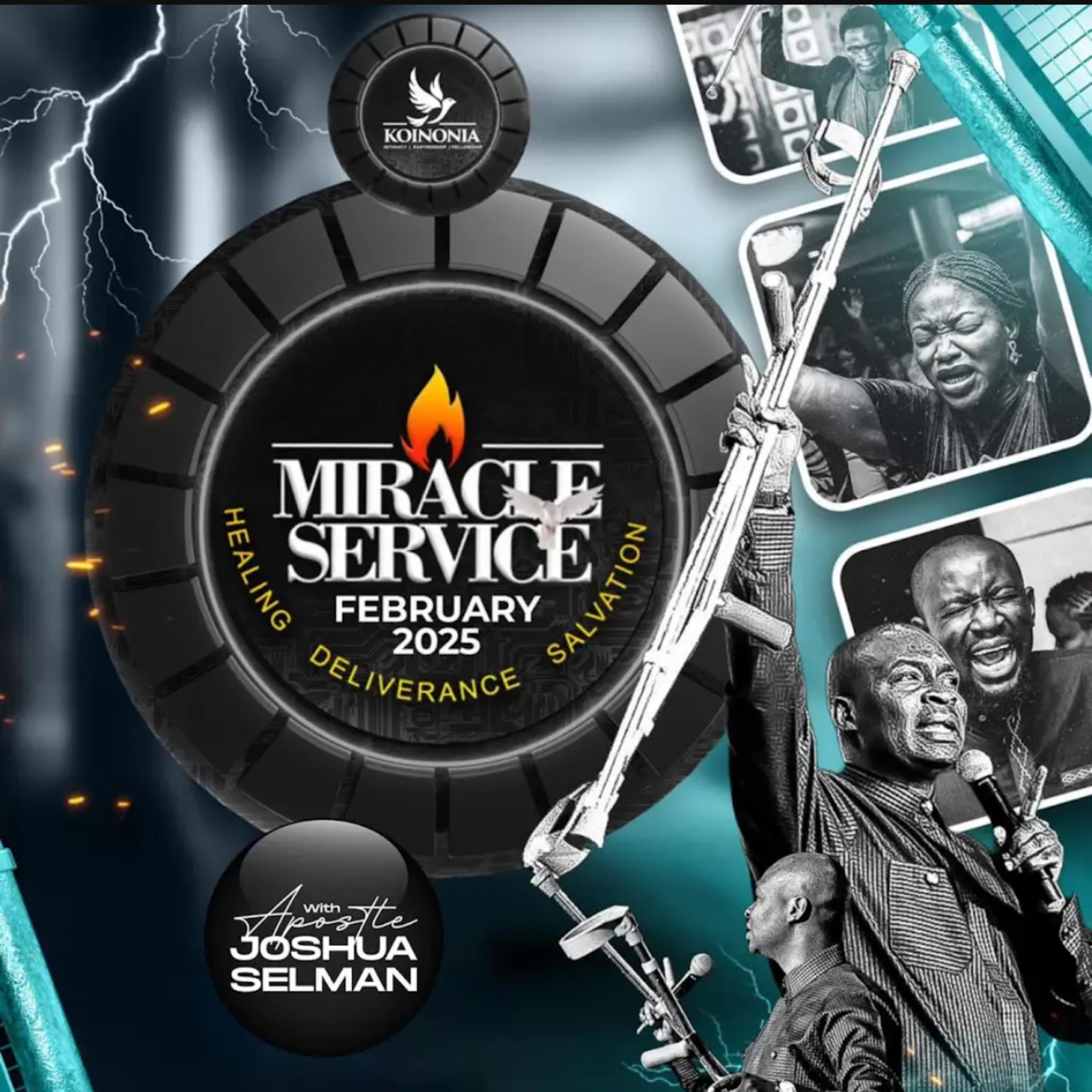 FEBRUARY 2025 MIRACLE SERVICE WITH APOSTLE JOSHUA SELMAN episode artwork