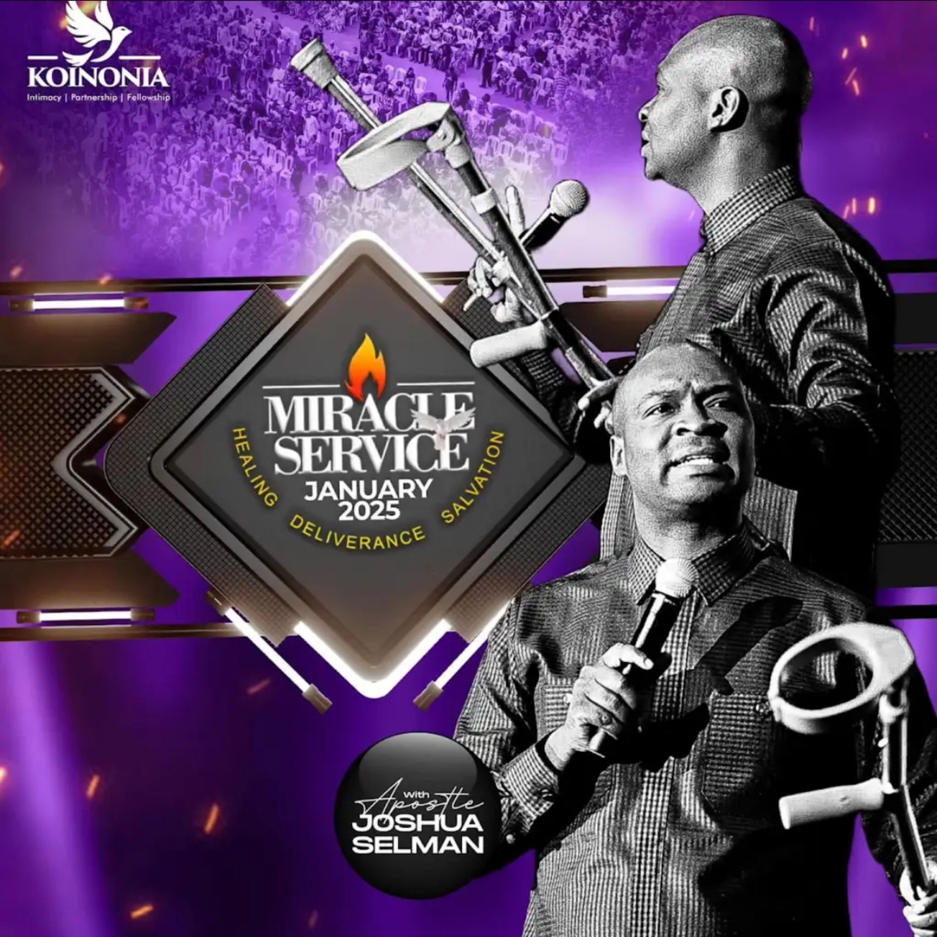 JANUARY 2025 MIRACLE SERVICE WITH APOSTLE JOSHUA SELMAN episode artwork