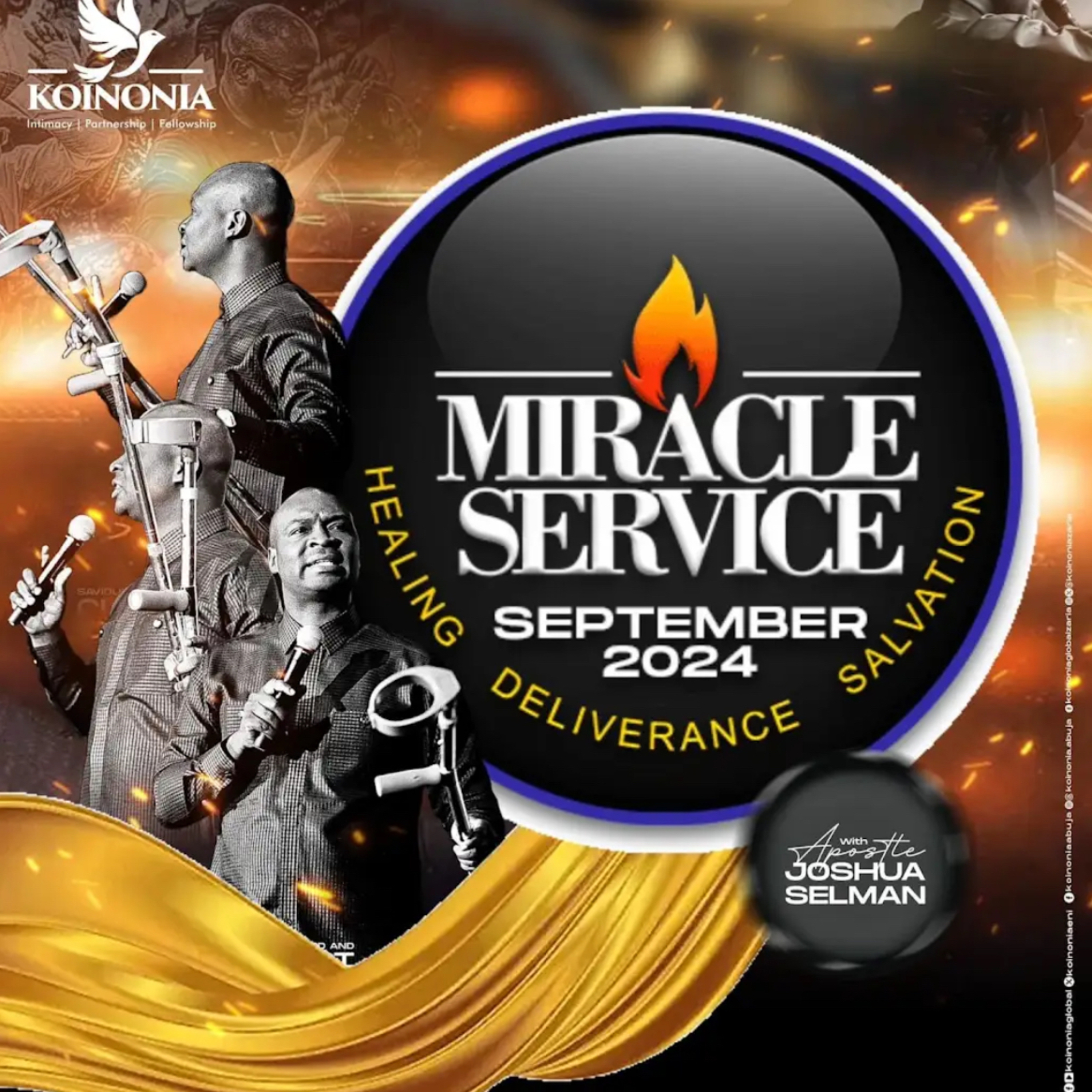 SEPTEMBER 2024 MIRACLE SERVICE WITH APOSTLE JOSHUA SELMAN episode artwork