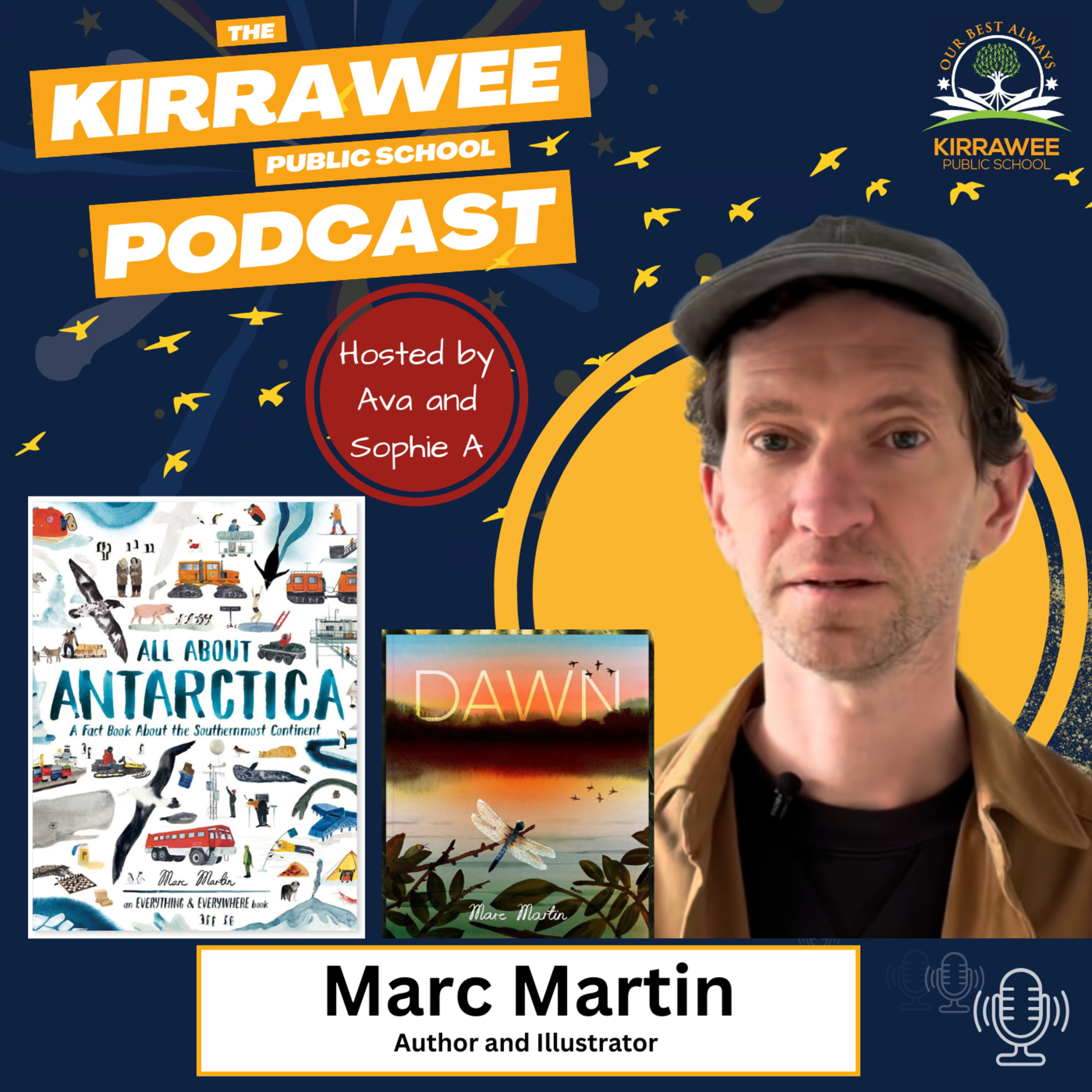 Author and Illustrator, Marc Martin episode artwork
