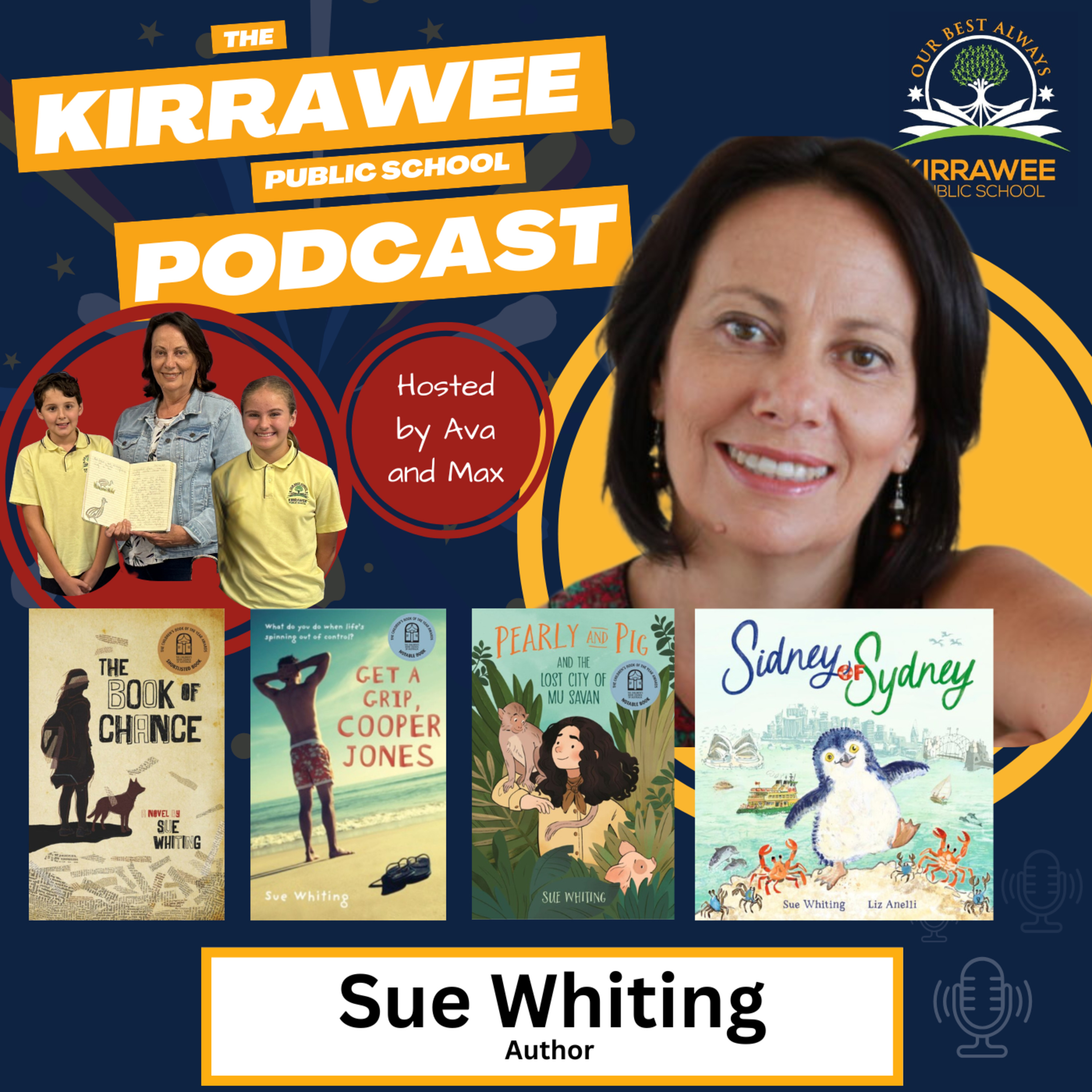 Author, Sue Whiting on Inspiration, Journaling and Publishing episode artwork