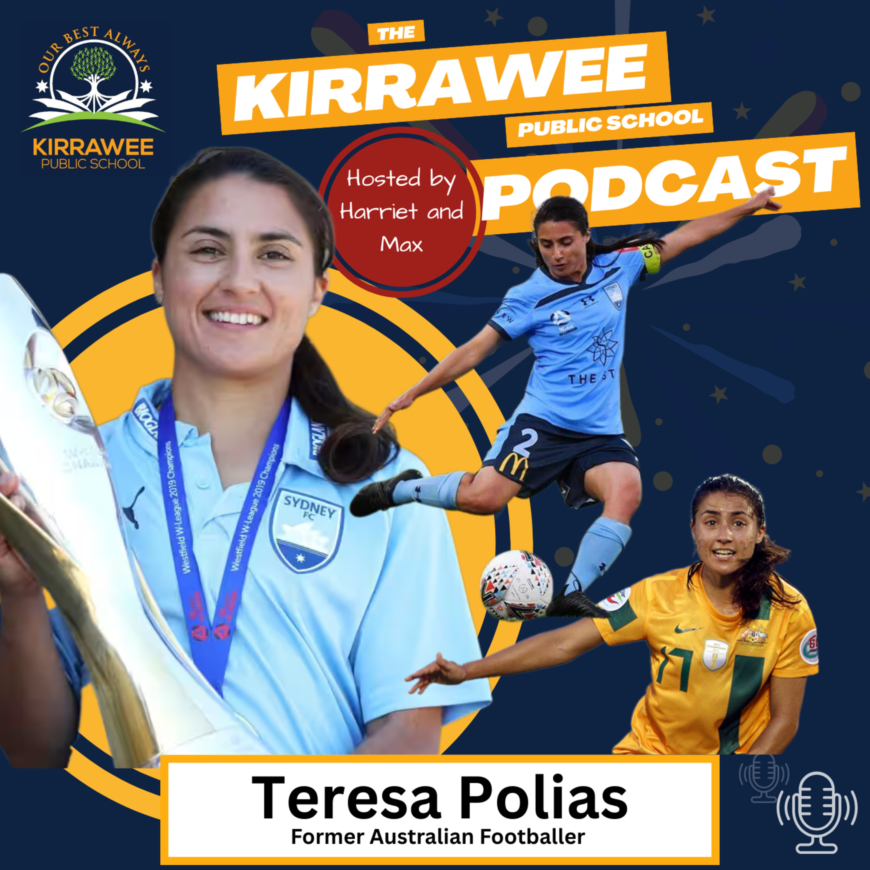 Former Matilda, Teresa Polias on Empowering Girls, Resilience and Self Improvement episode artwork