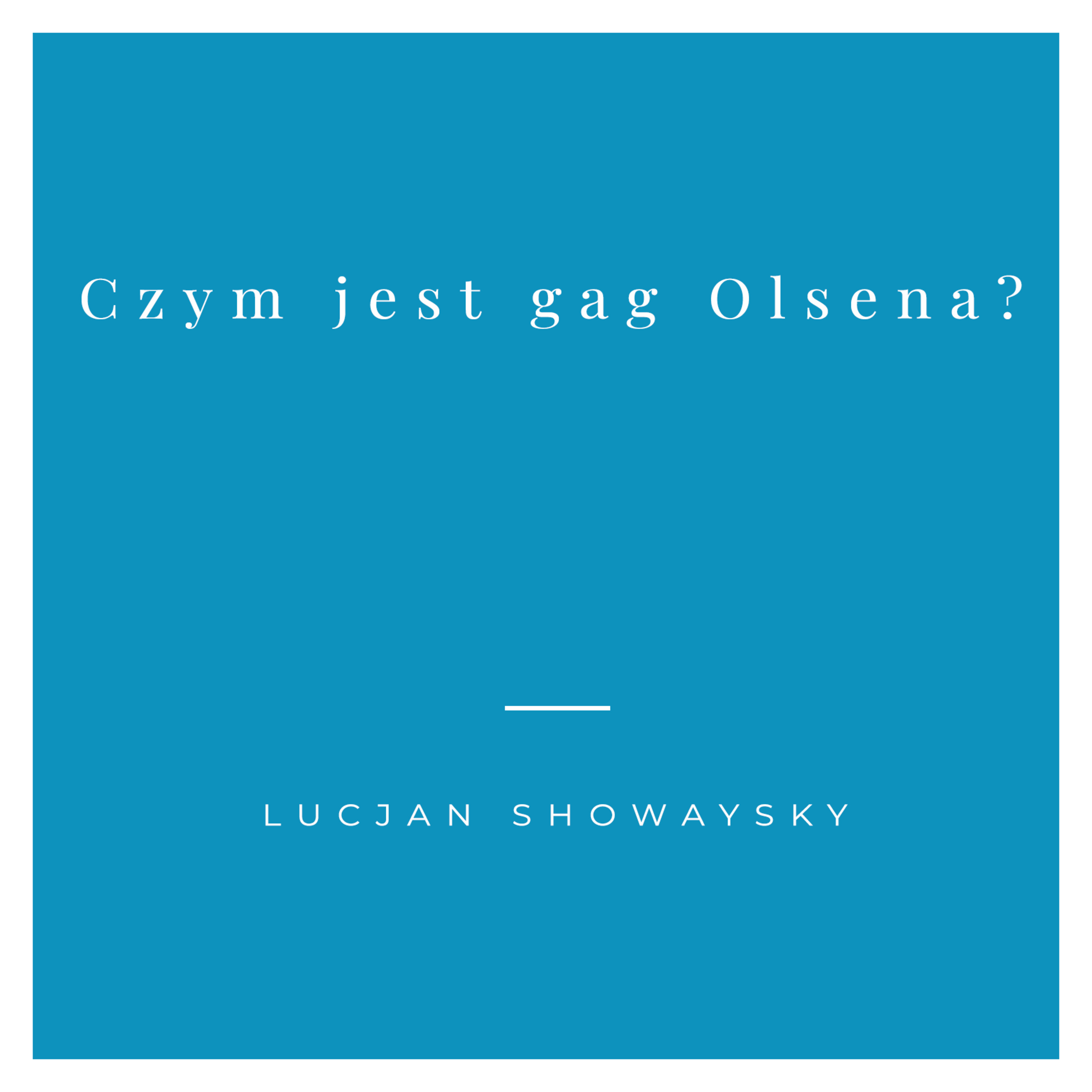 Czym jest gag Olsena episode artwork
