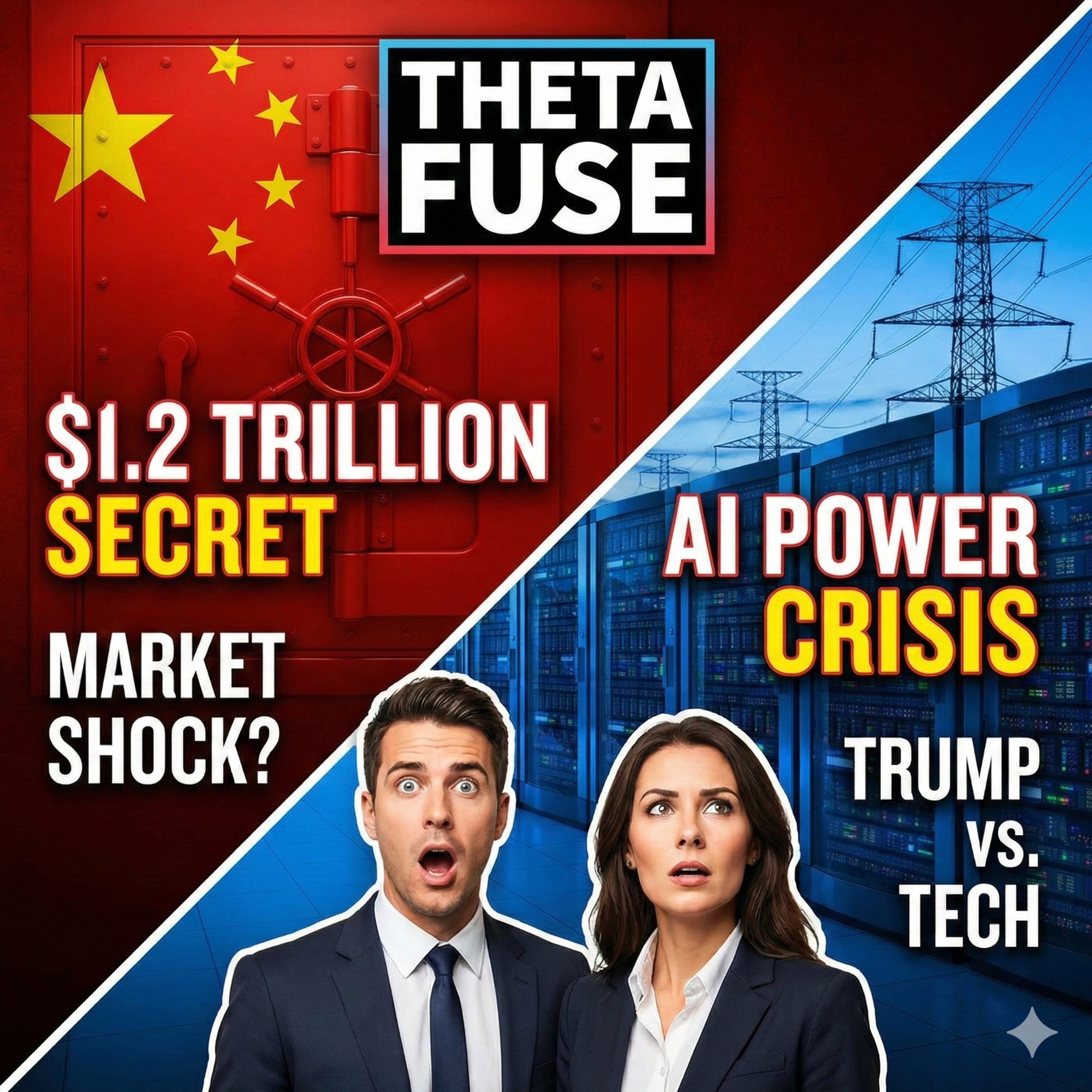 China’s Secret $1.2 Trillion & The AI Power Crisis | Theta Fuse episode artwork