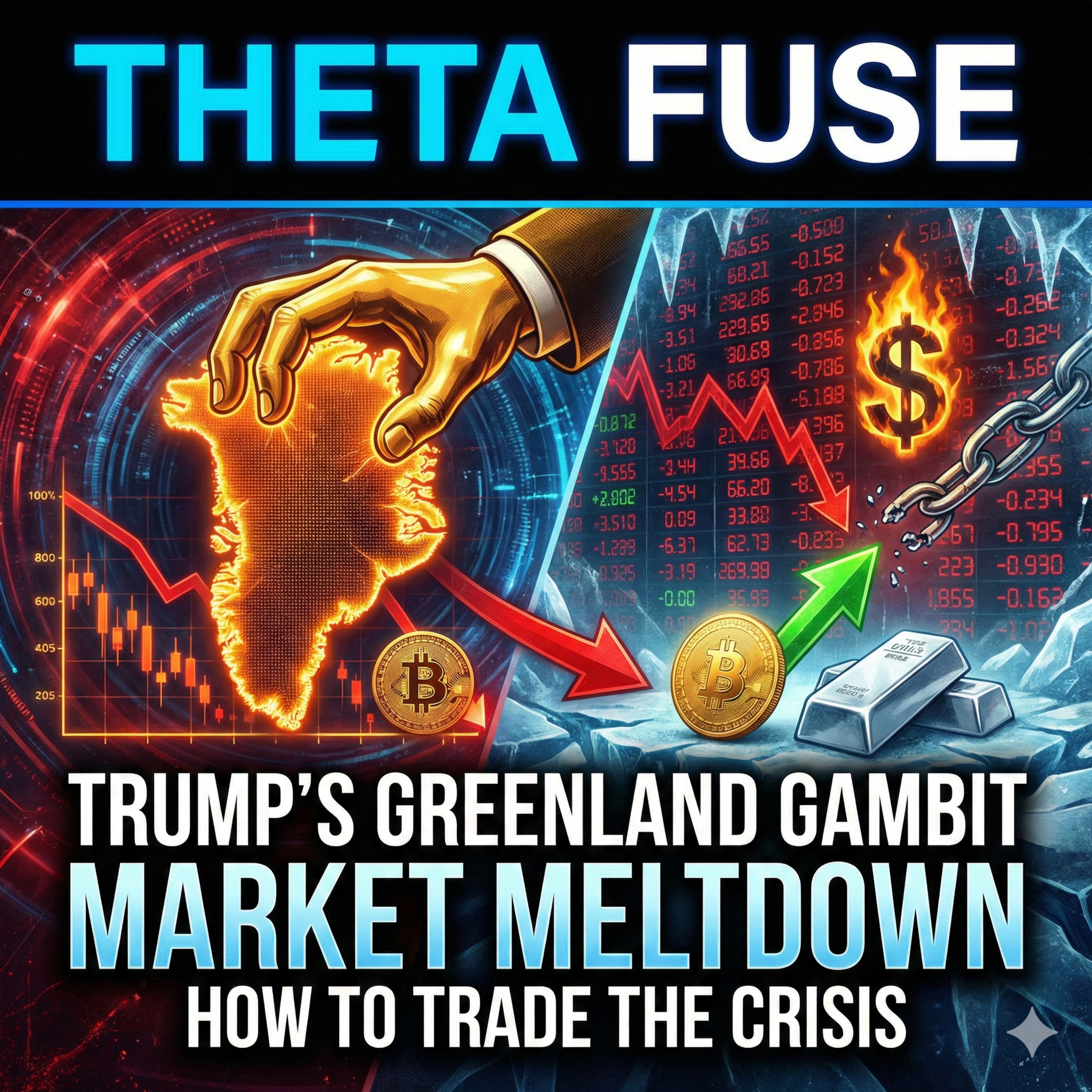 Trump’s GREENLAND GAMBIT: The $100B Trade War That Just Broke Crypto! 🇬🇱 episode artwork