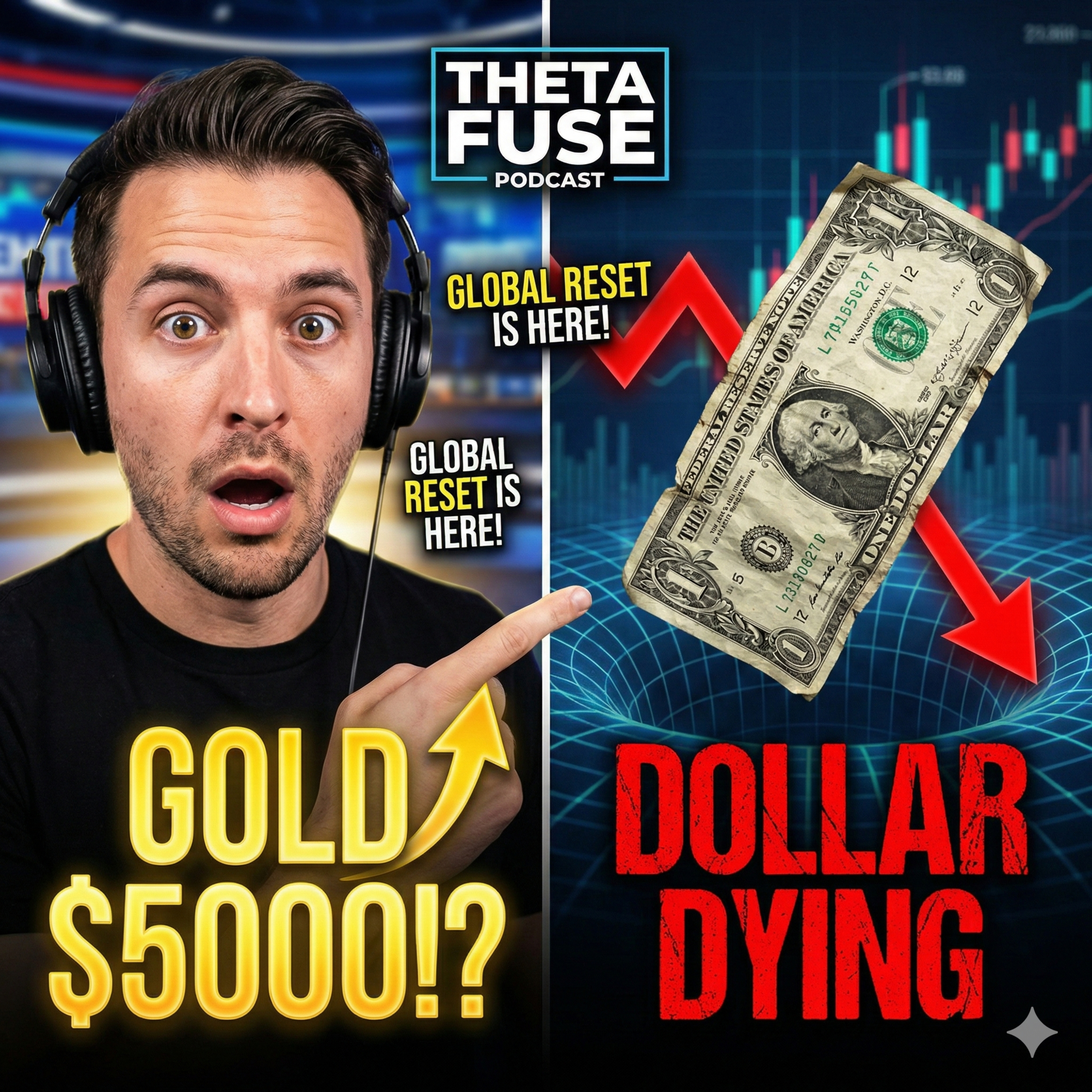 THE GLOBAL RESET: Why Gold Just Hit $5,000 & The Dollar is Dying 📉 episode artwork