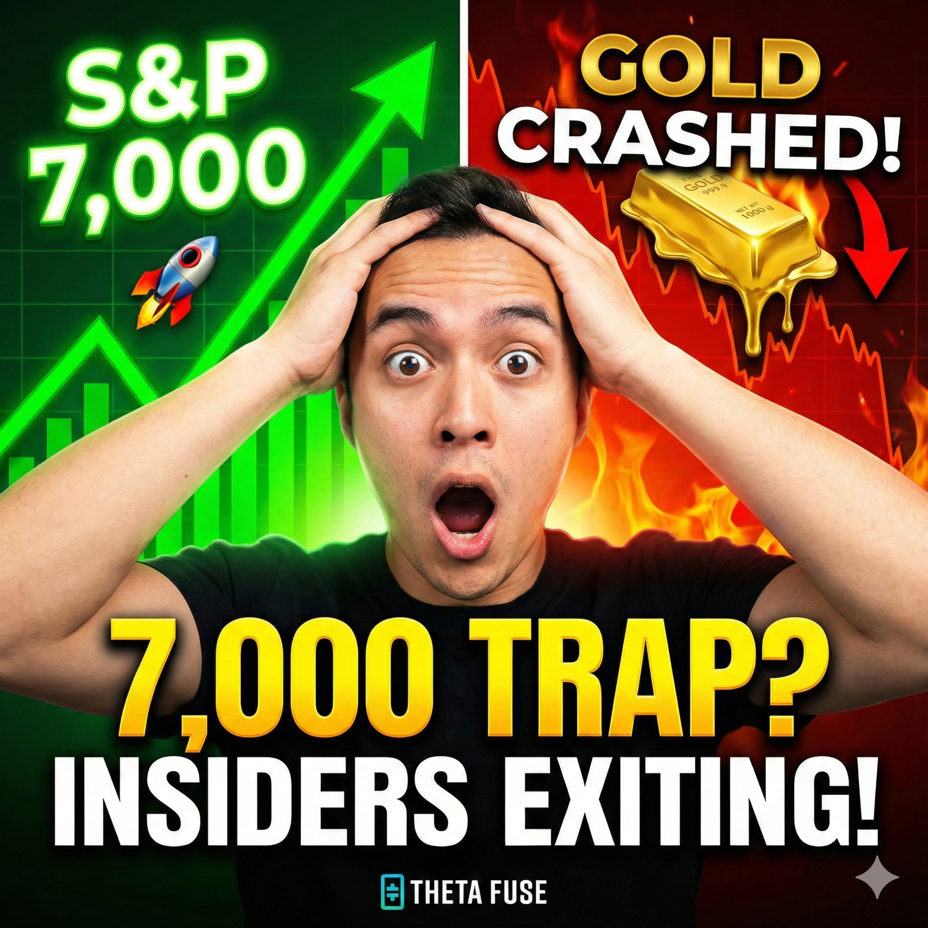 S&P 7,000 & The Gold-Pocalypse: Why Insiders Are Dumping Stocks episode artwork