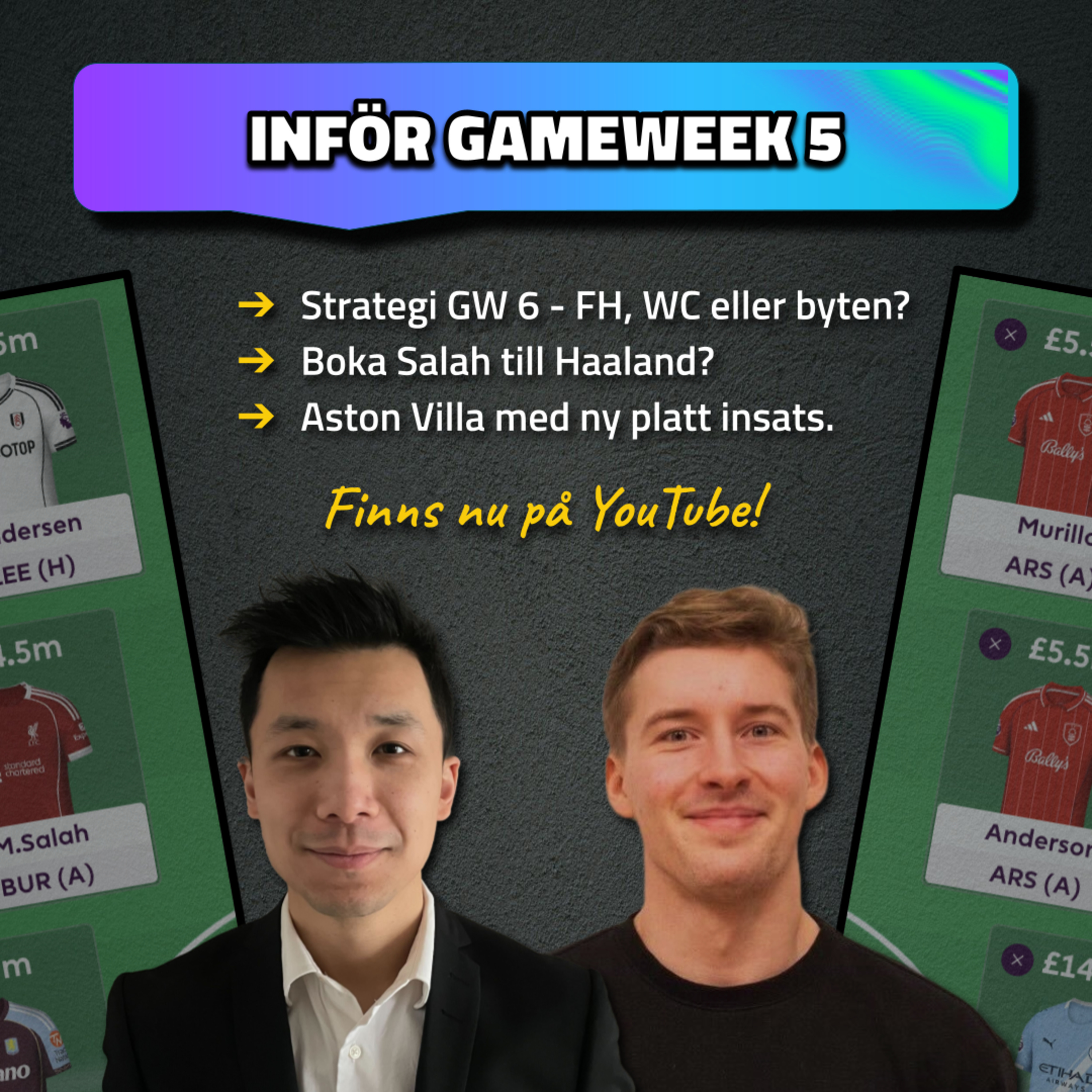 14. Boka Salah till Haaland? 🔁 | Inför Gameweek 5 | Fantasy Premier League 25/26 episode artwork