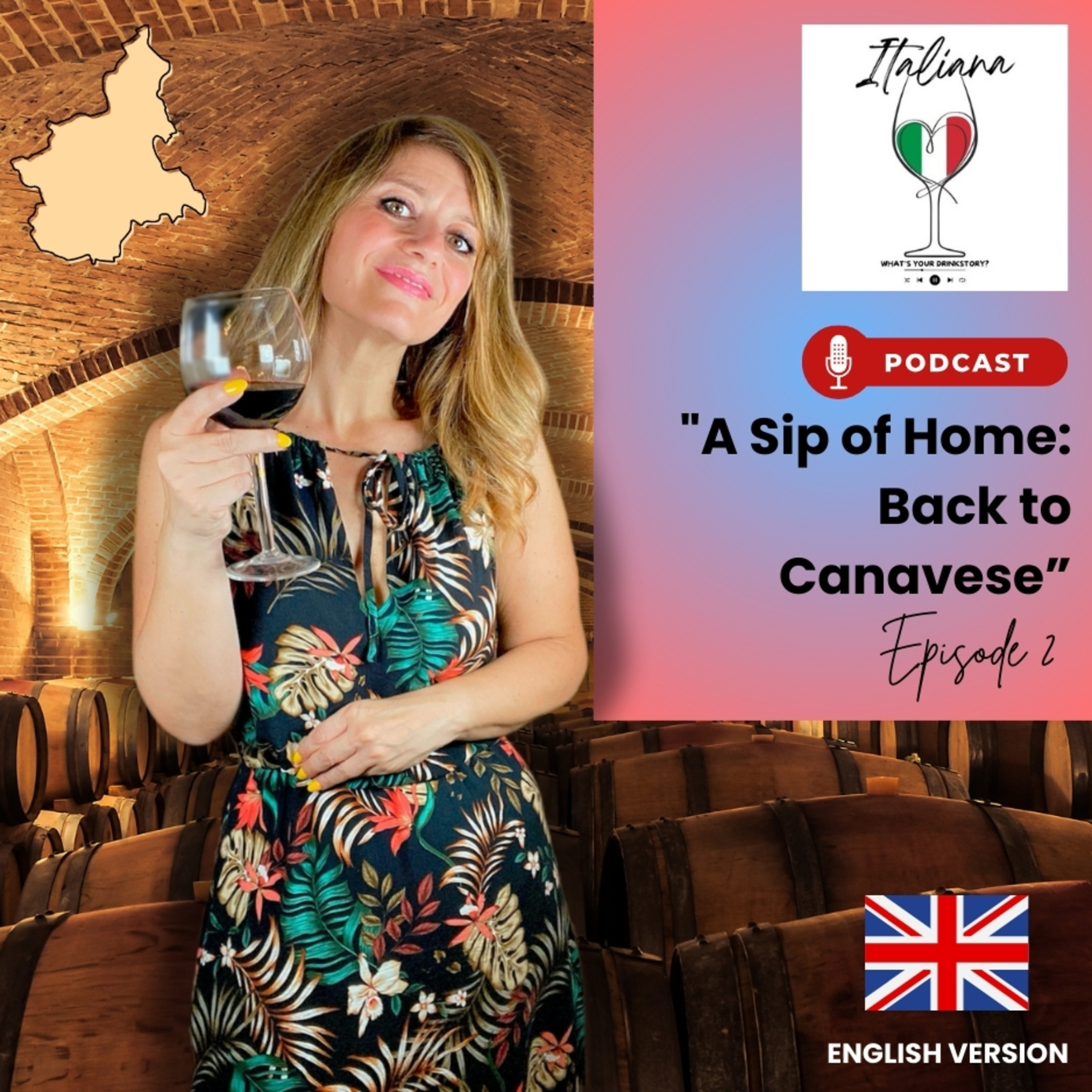 Italiana - A Sip of Home back to Canavese episode artwork