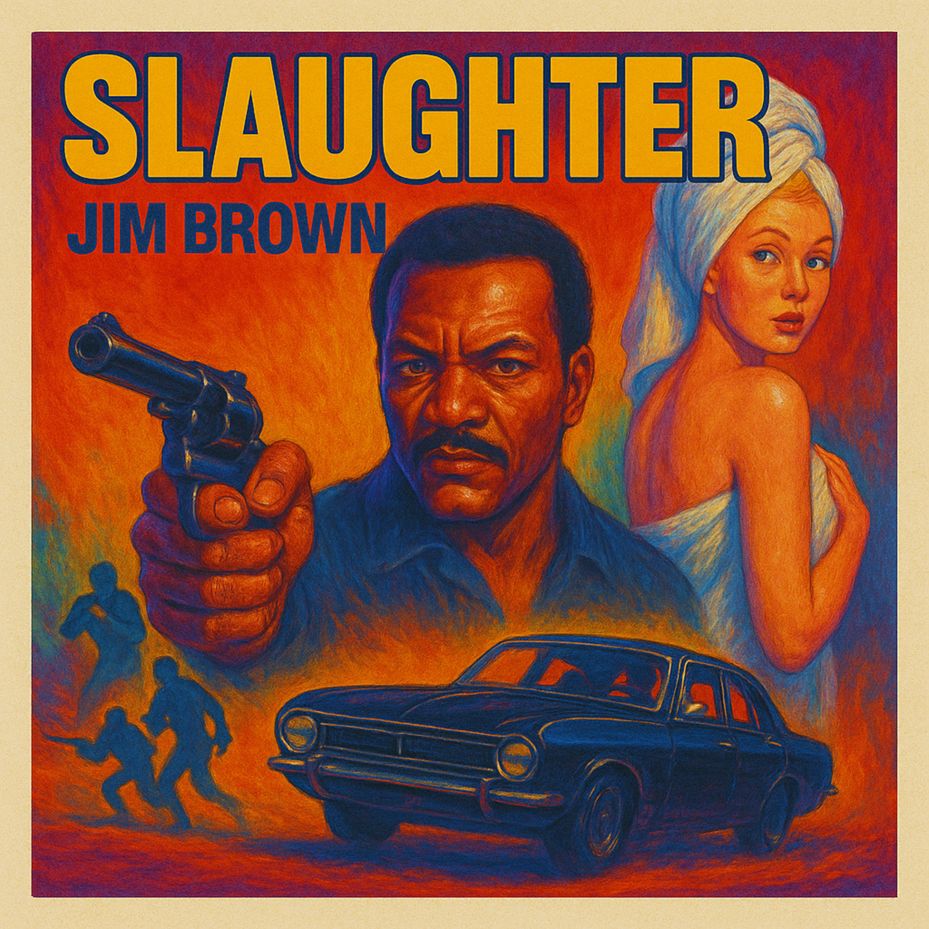 SLAUGHTER! 1972 Jim Brown Blaxploitation Classic Black Film episode artwork