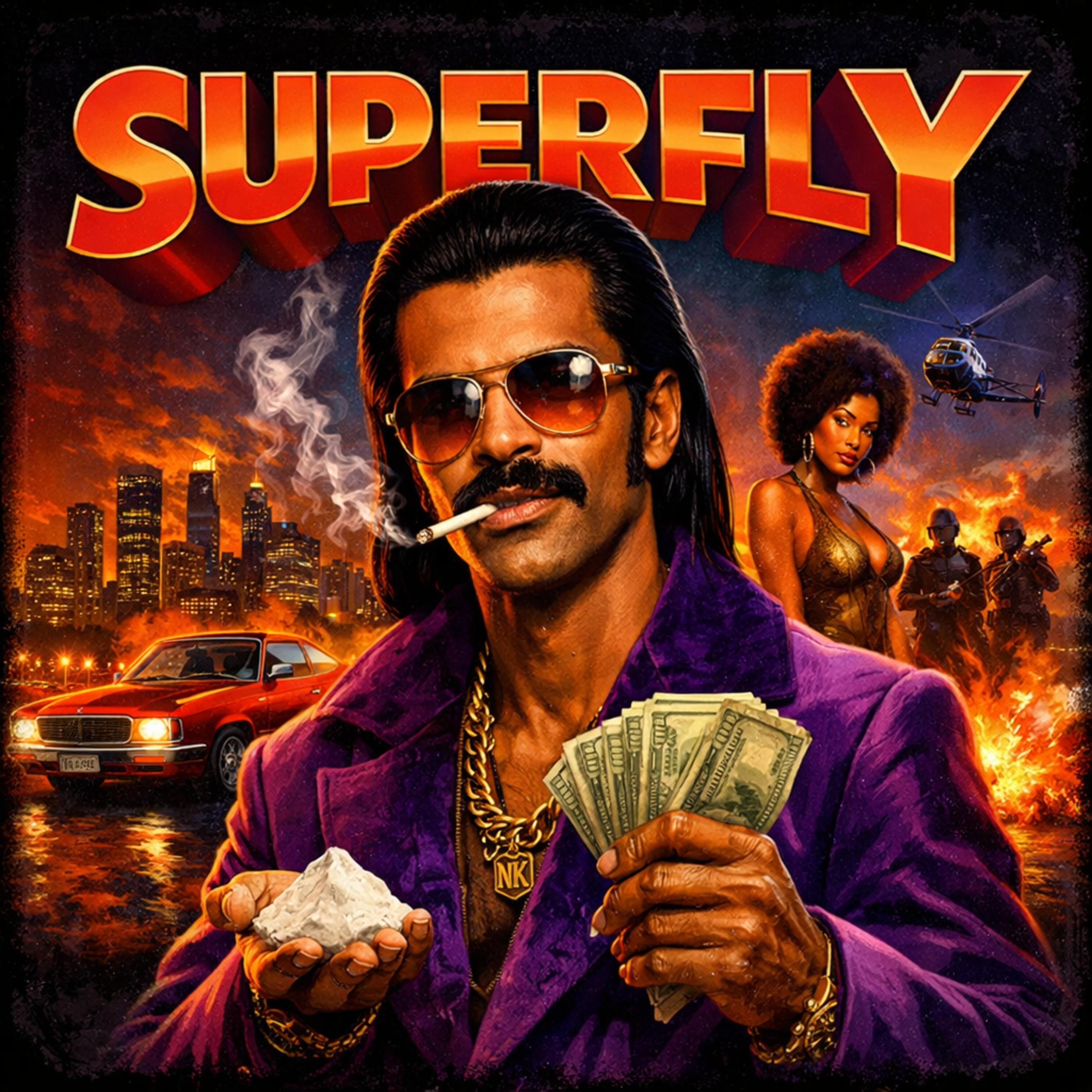 SuperFly - Classic Of Black Film Blaxpolitation 101 1970s movie episode artwork