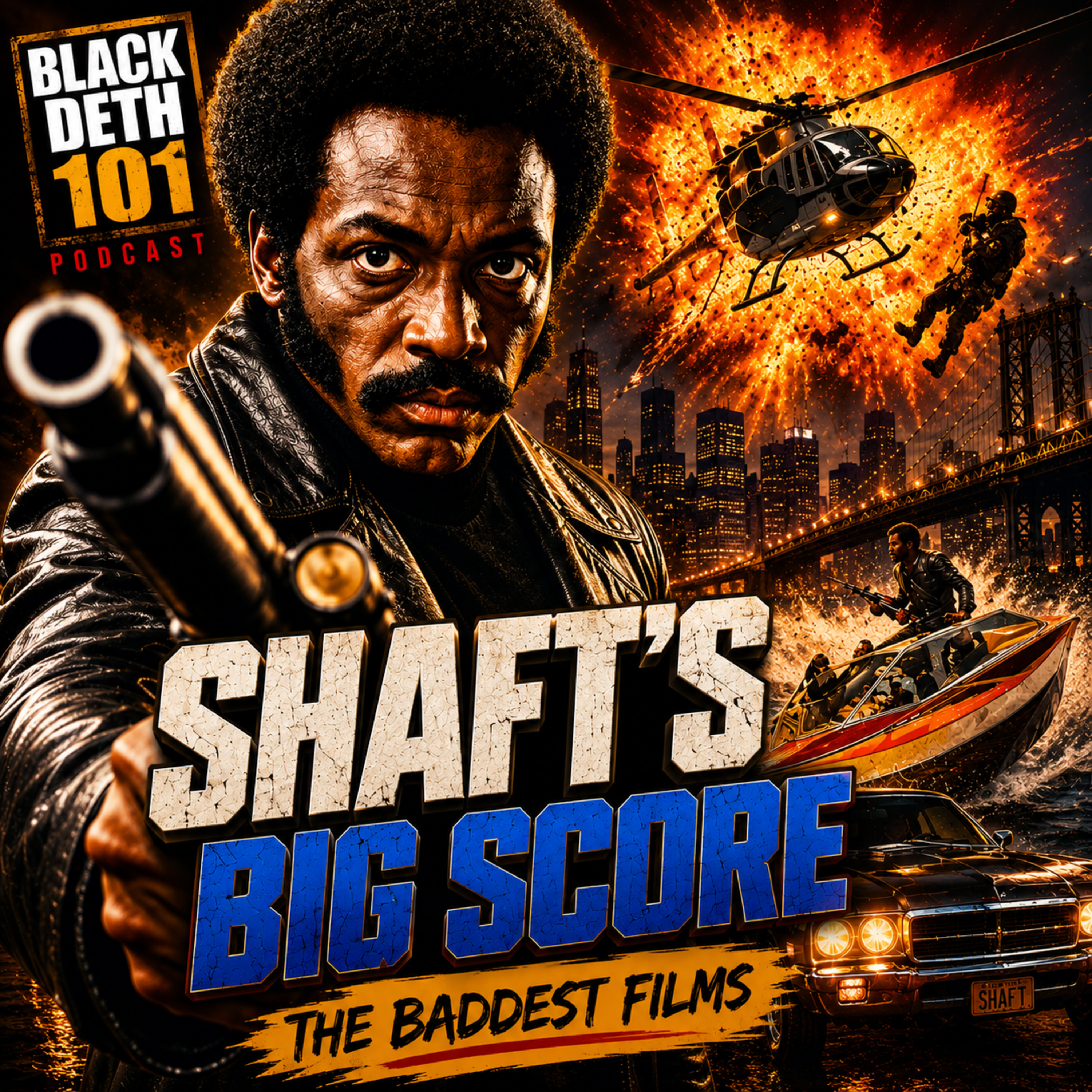 Shaft's Big Score - Blaxploitation Detective Classic of Black Film 1972 episode artwork