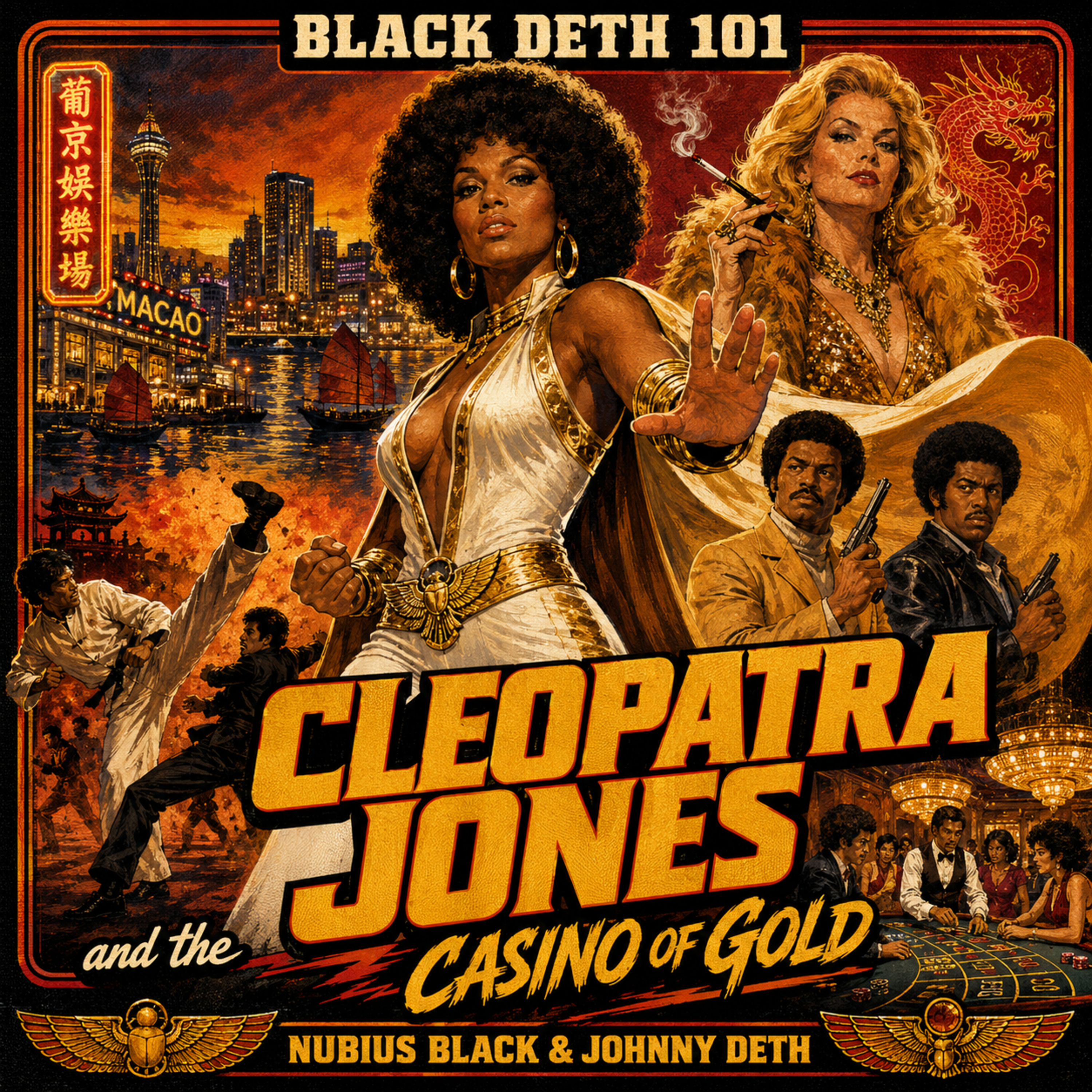 Cleopatra Jones and the Casino of Gold - Tamara Dobson Blaxploitation Classic episode artwork
