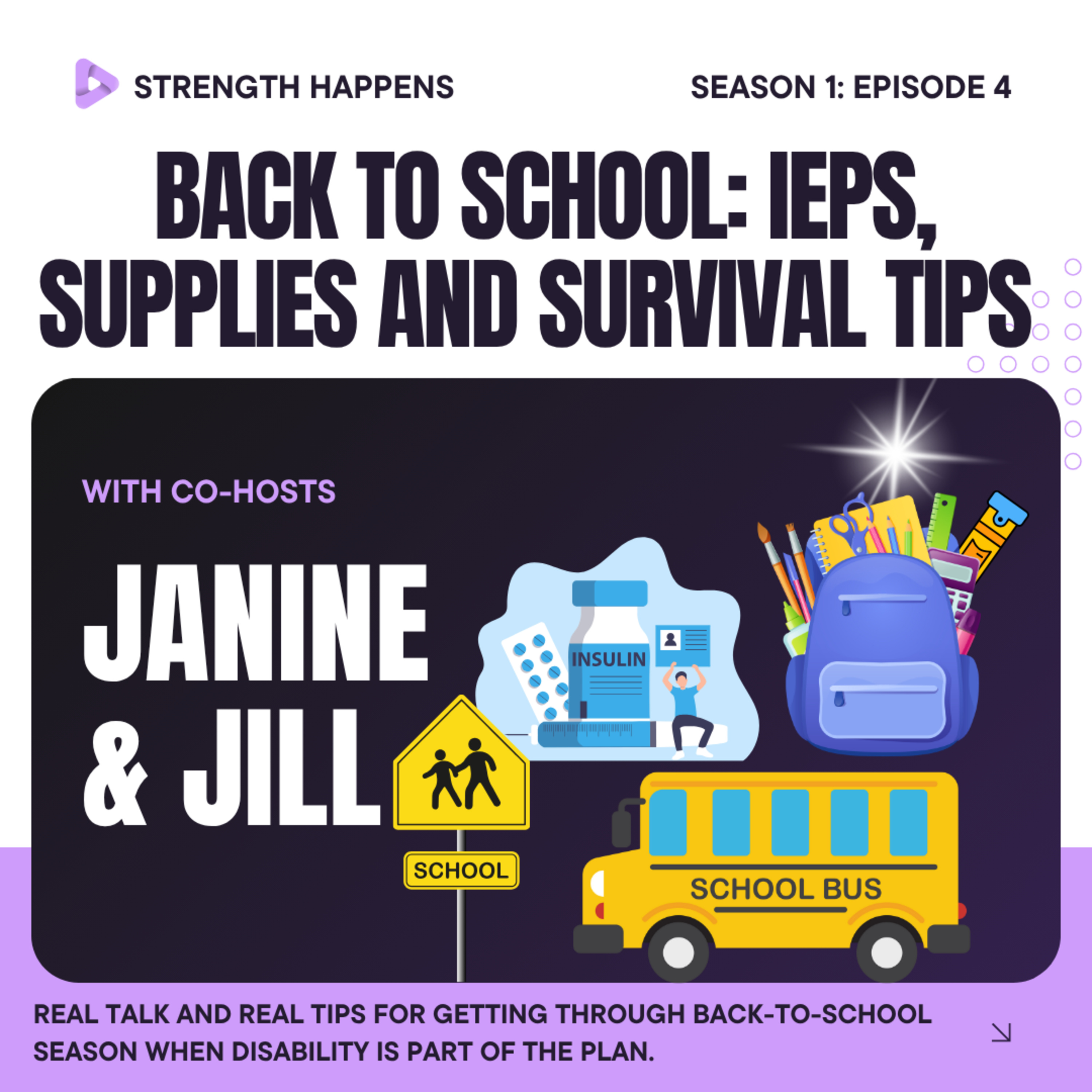 Back To School: IEPs, Supplies and Survival Tips episode artwork