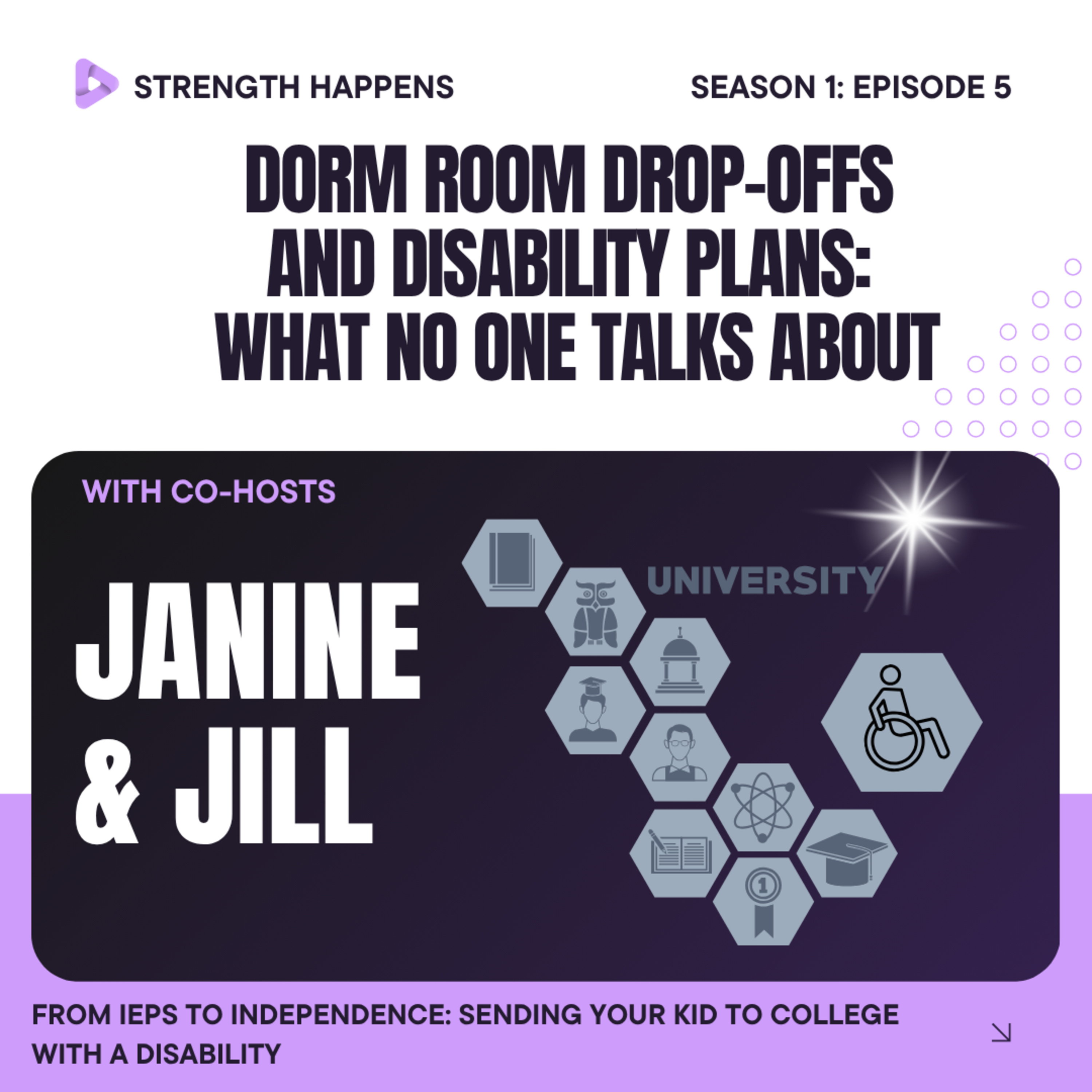 Dorm Room Drop Offs and Disability Plans: What No One Talks About episode artwork