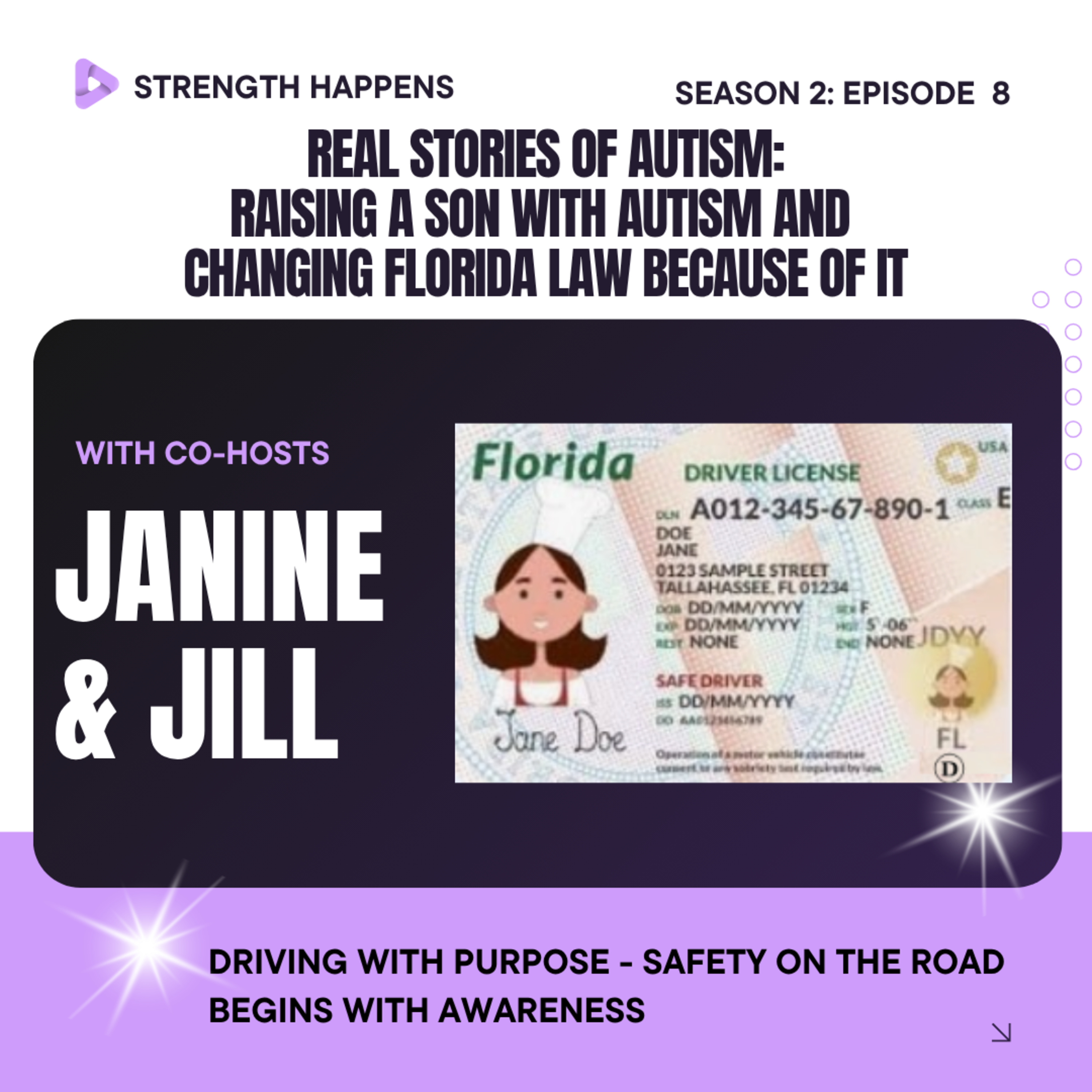 Real Stories of Autism: Raising a Son With Autism and Changing Florida Law Because of It episode artwork