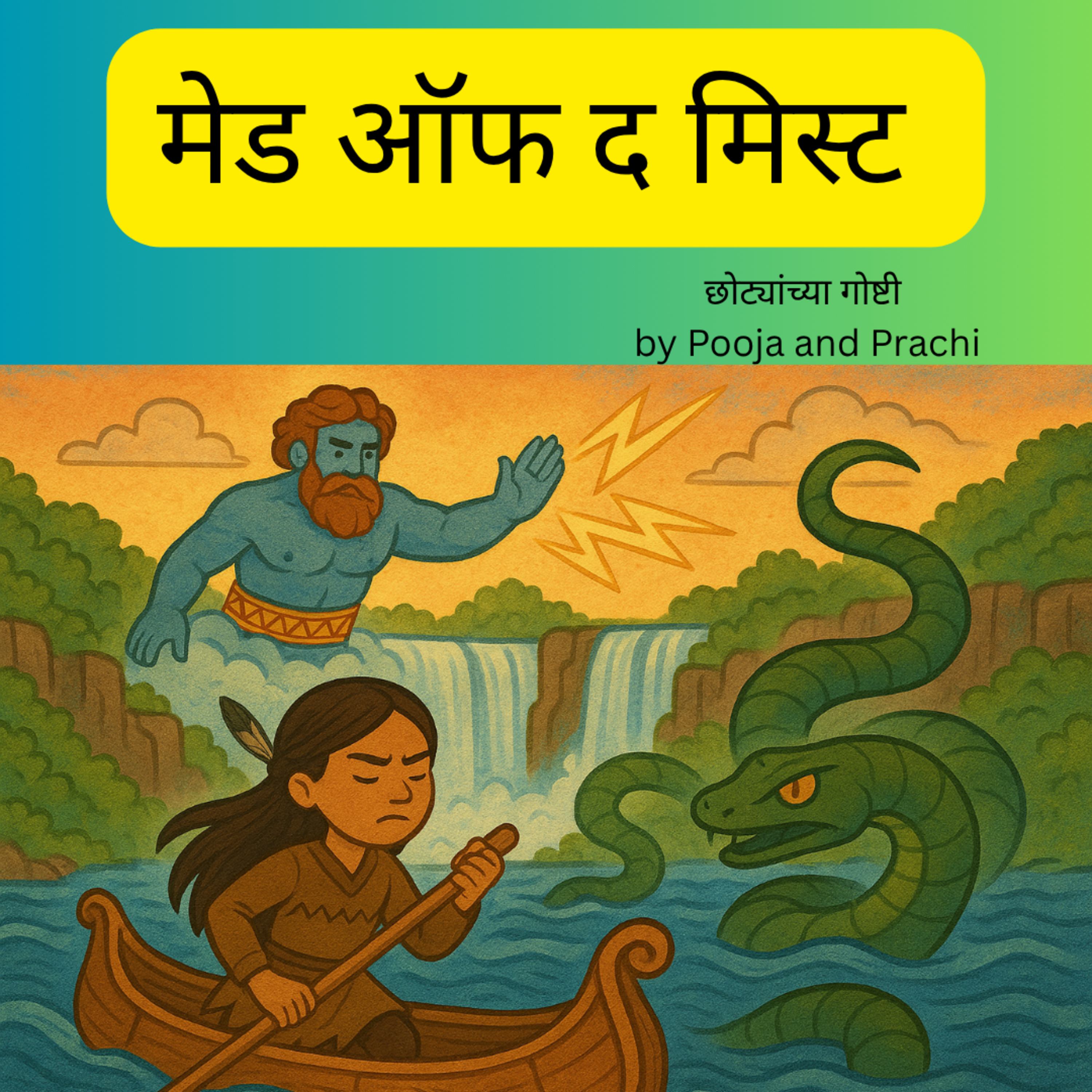 लोककथा २१|मेड ऑफ द मिस्ट|Maid of The Mist| Fairy Tales| North American Folktale