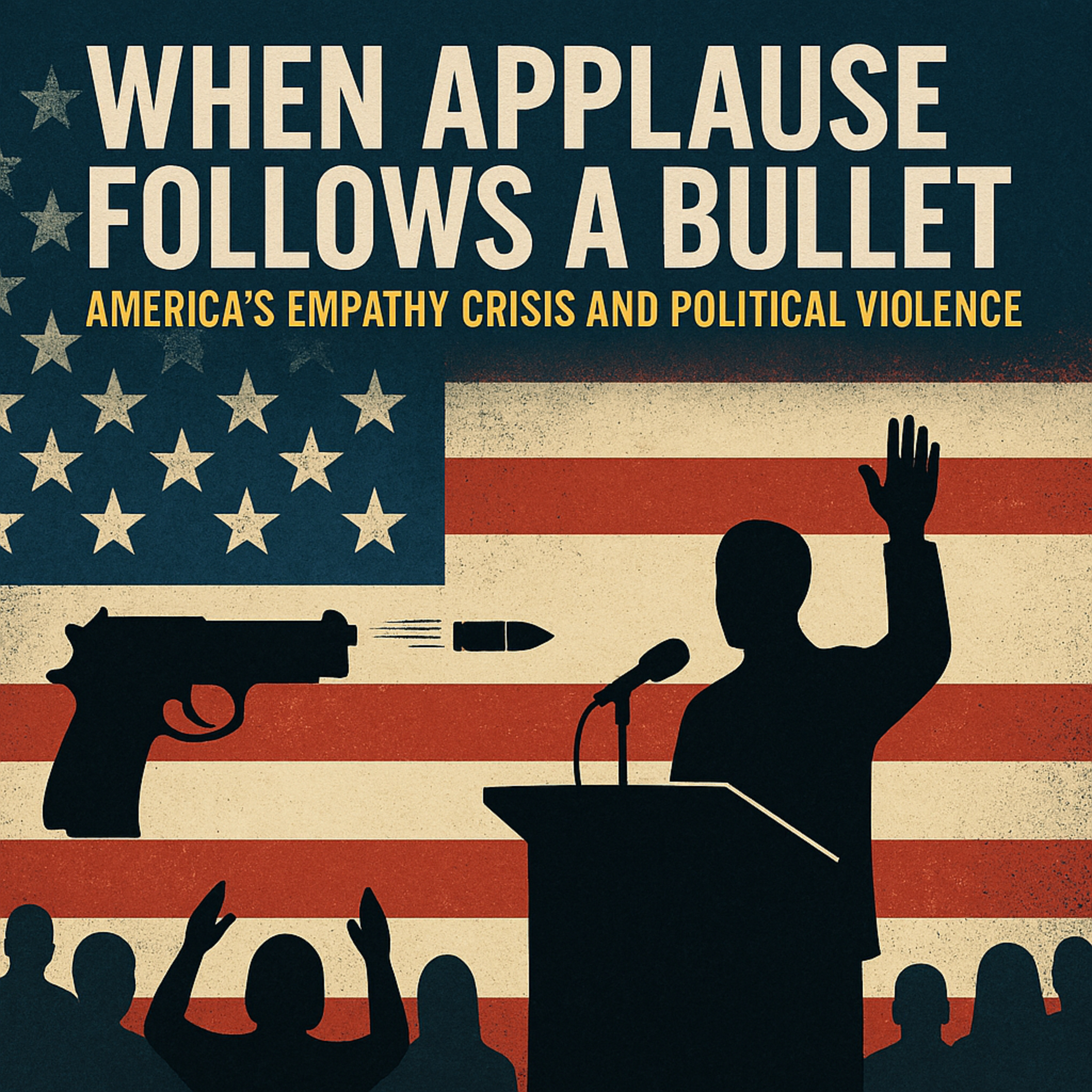 Episode 10- When Applause Follows a Bullet: America’s Empathy Crisis and Political Violence episode artwork