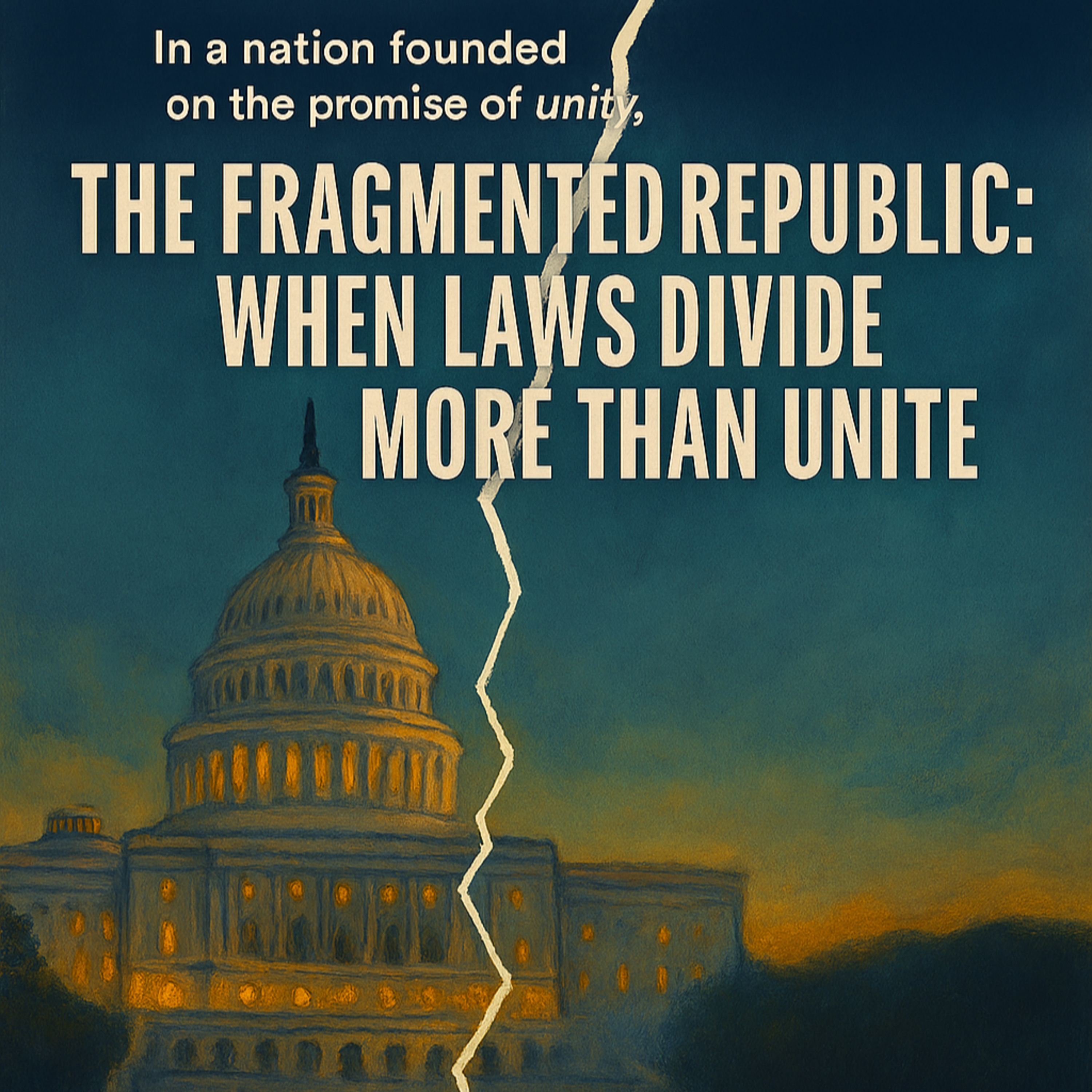 Episode 14- The Fragmented Republic: When Laws Divide More Than Unite episode artwork