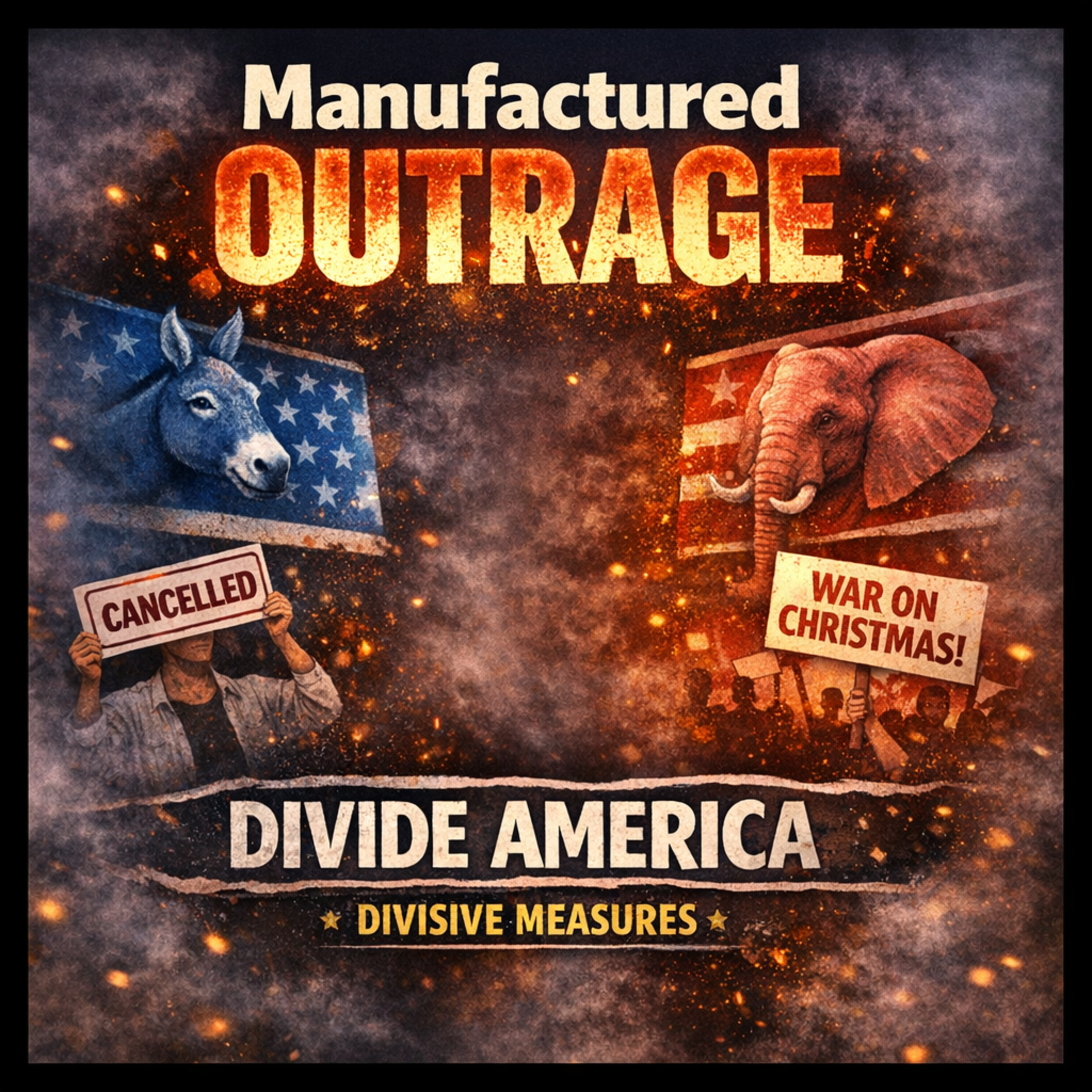 Episode 22- Manufactured Issues: The Business of Keeping Us Angry episode artwork