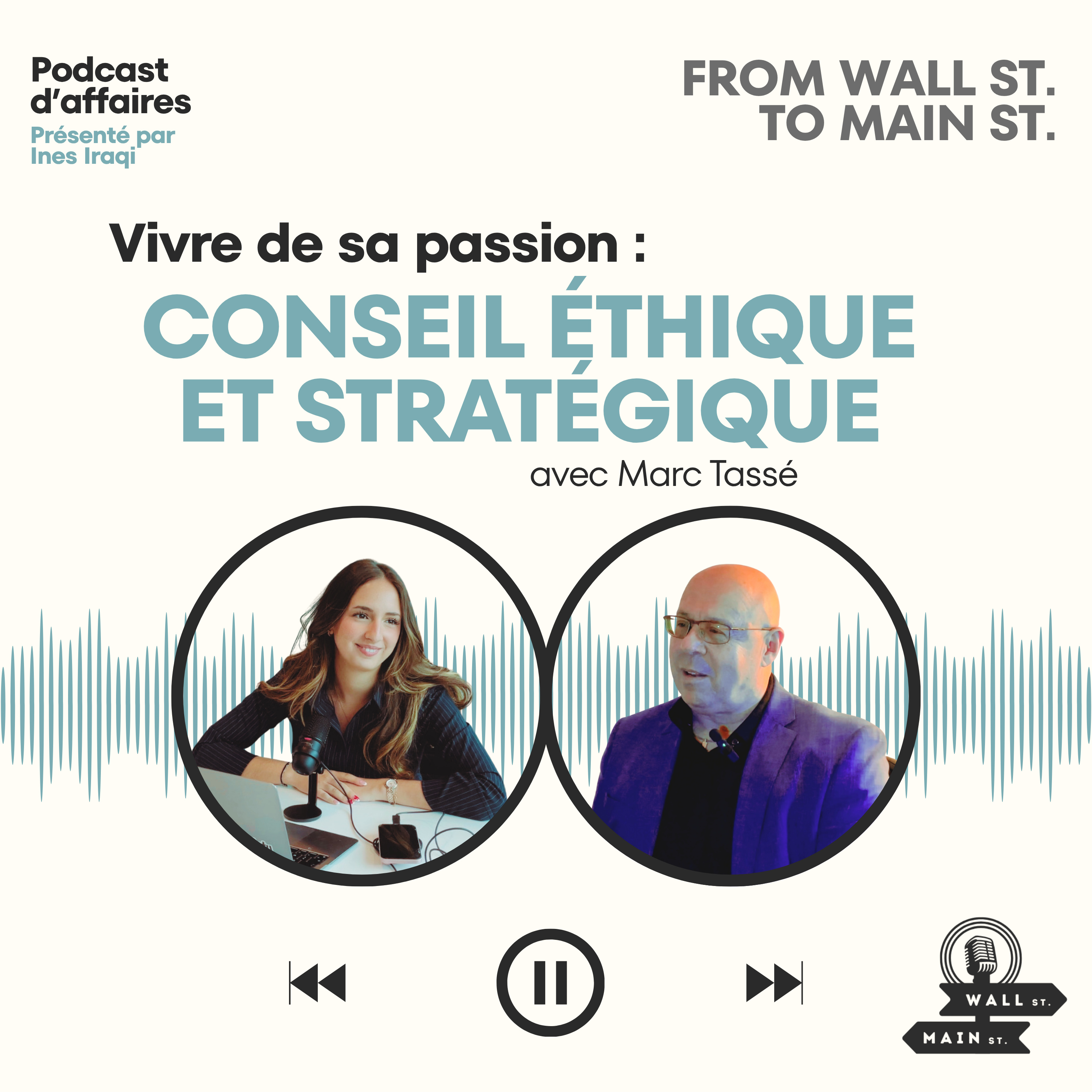 Vivre de sa passion : Conseil éthique et stratégique ft. Marc Tassé -#3 episode artwork