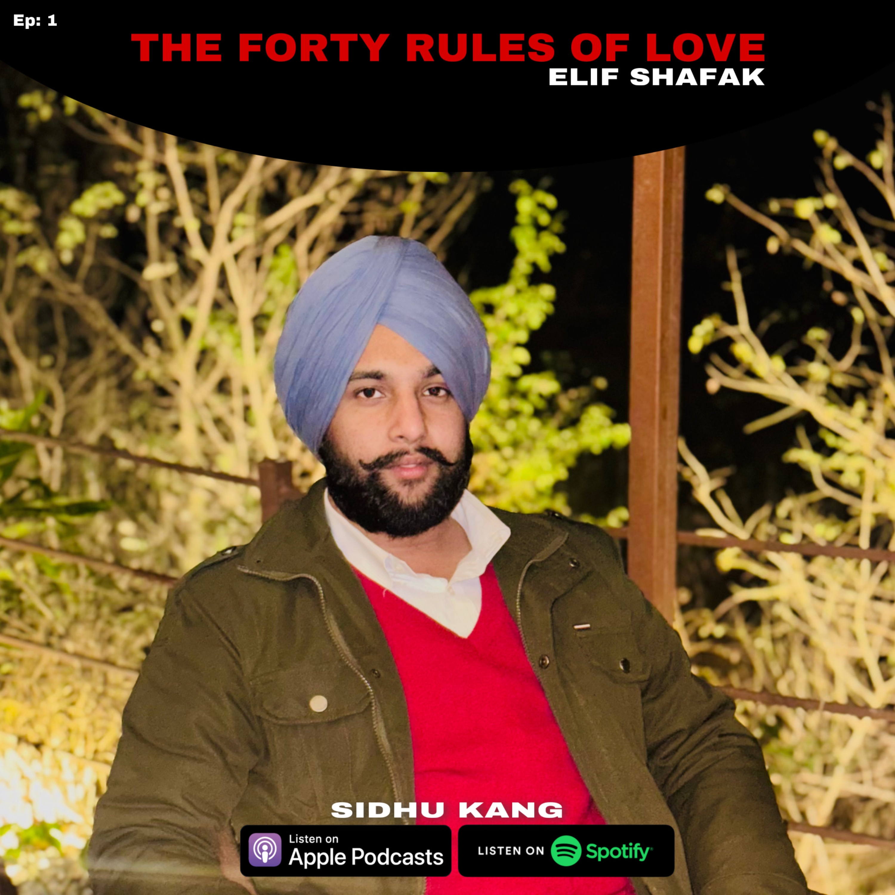 Ep 1: The Forty Rules Of Love (Elif Shafak) Sidhu Kang episode artwork