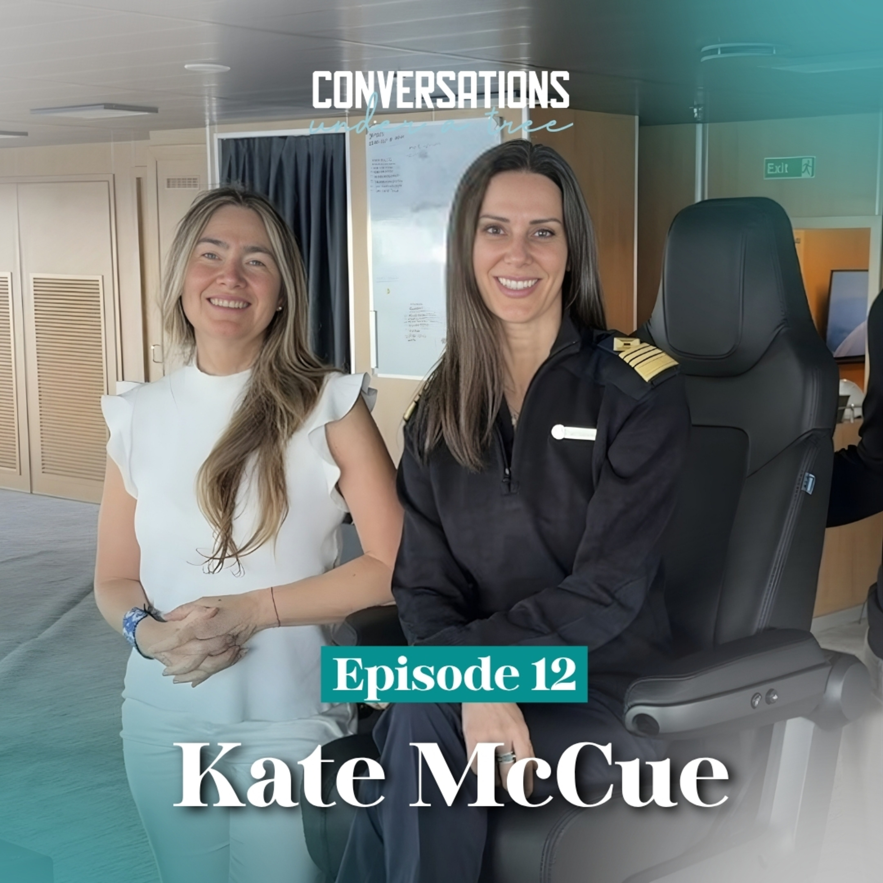 Kate McCue: The woman who changed maritime history | Conversations Under a Tree episode artwork