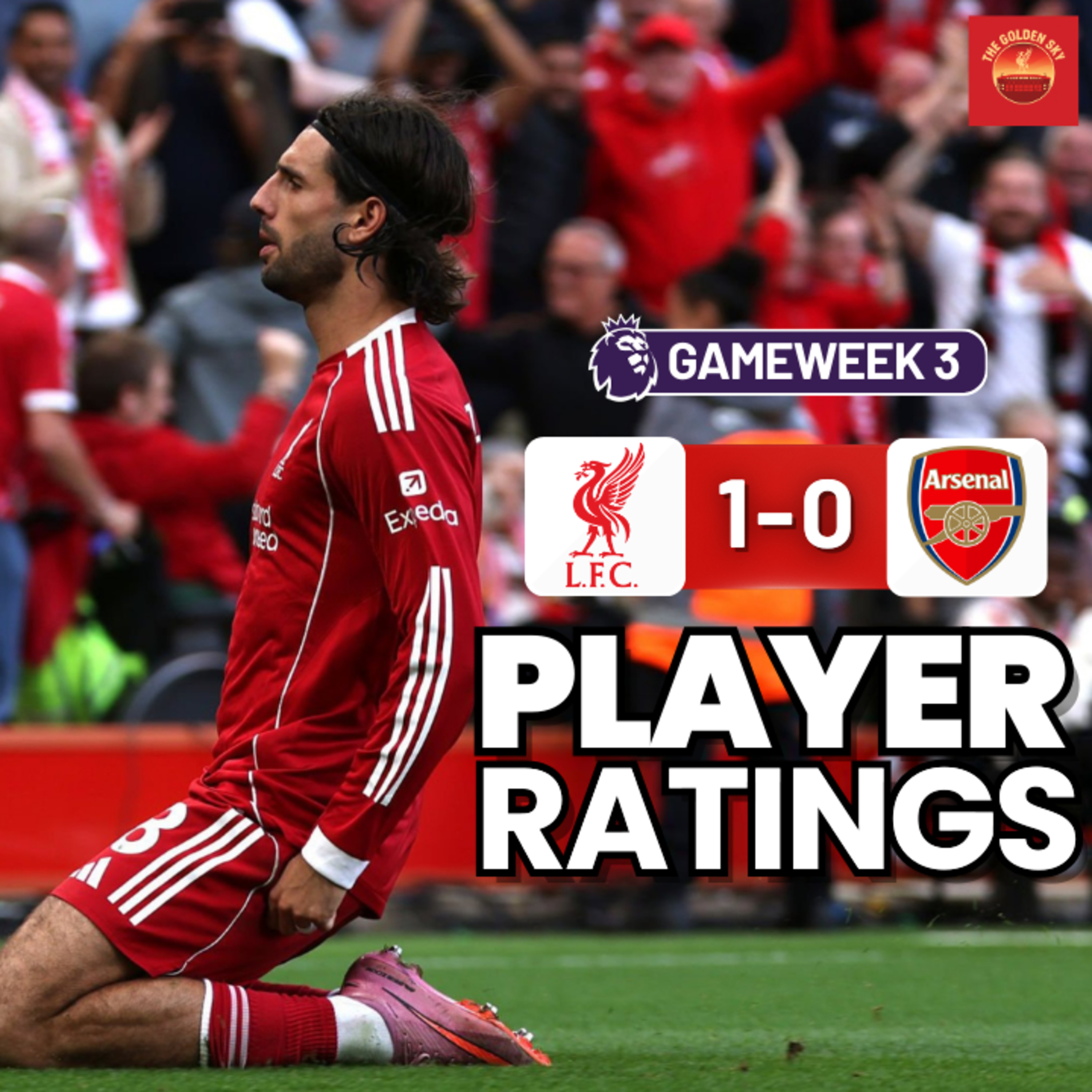 Liverpool 1 - 0 Arsenal - Player Ratings | The Golden Sky episode artwork