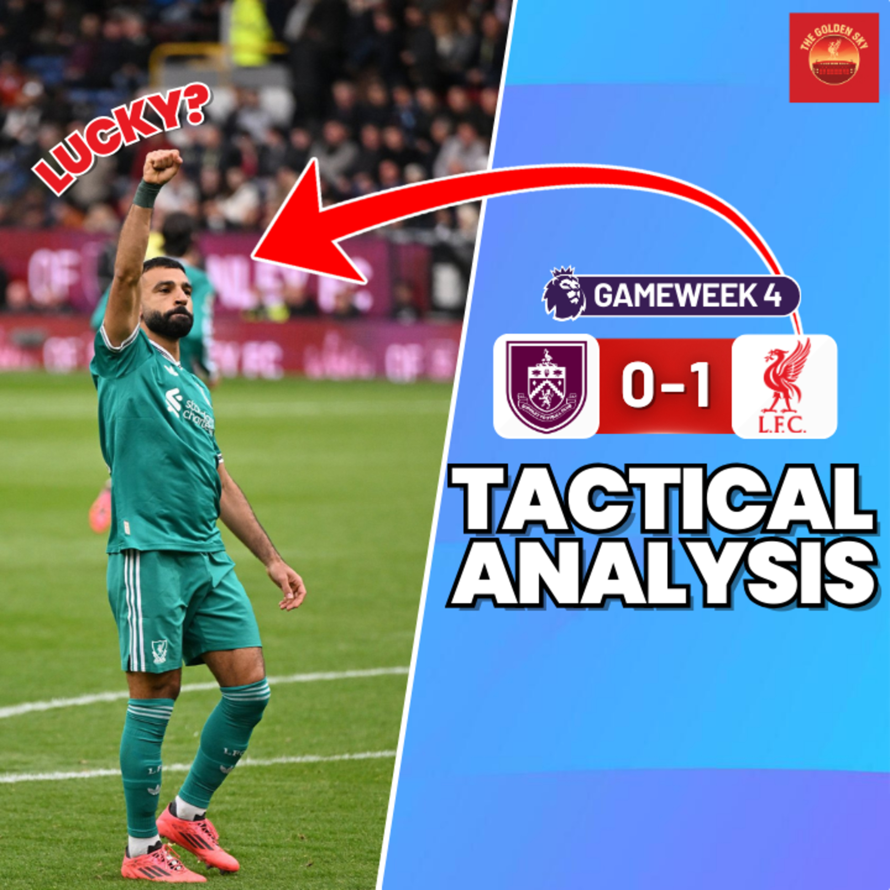 Burnley 0 - 1 Liverpool - Tactical Analysis & Breakdown | The Golden Sky episode artwork