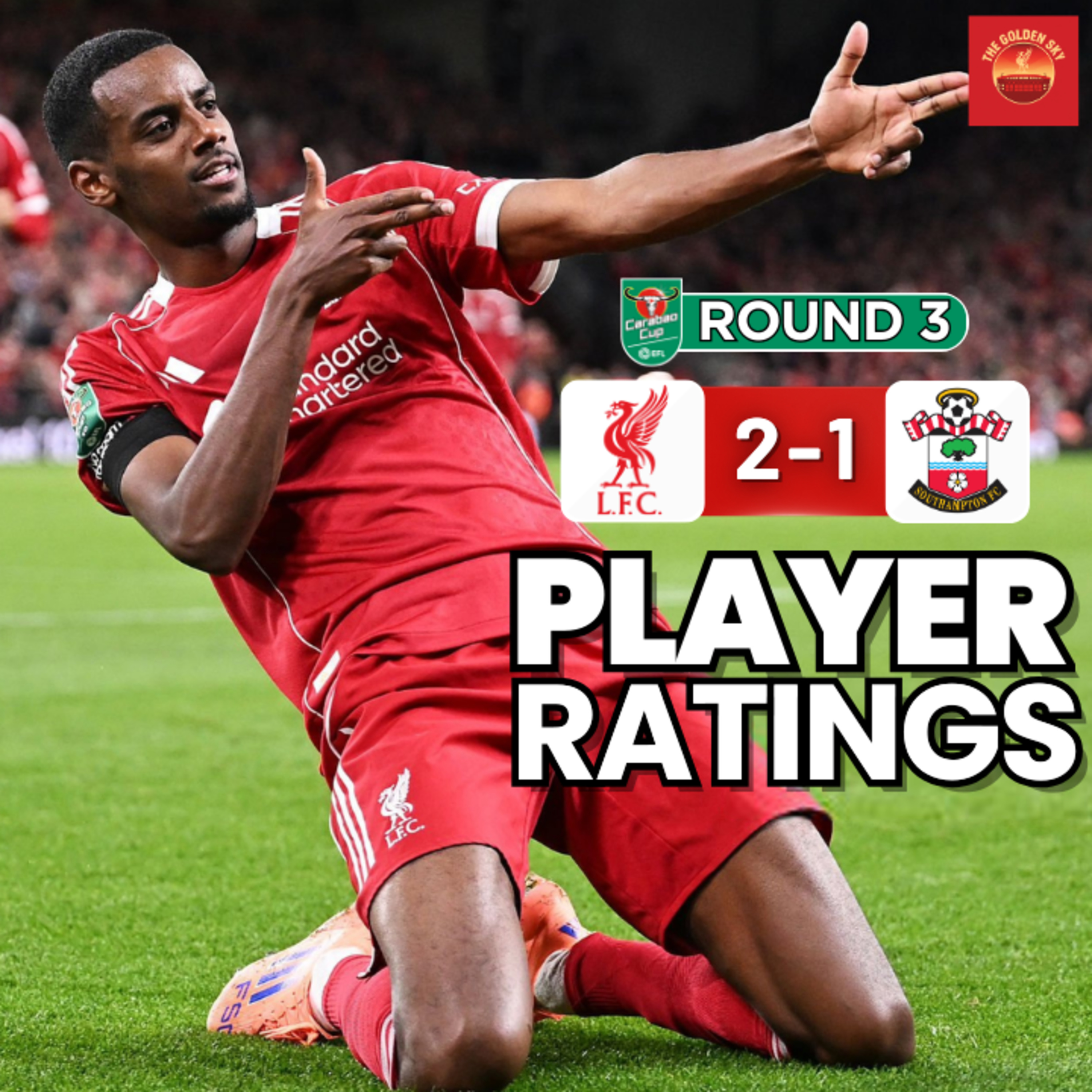 Liverpool 2 - 1 Southampton - Player Ratings | The Golden Sky episode artwork