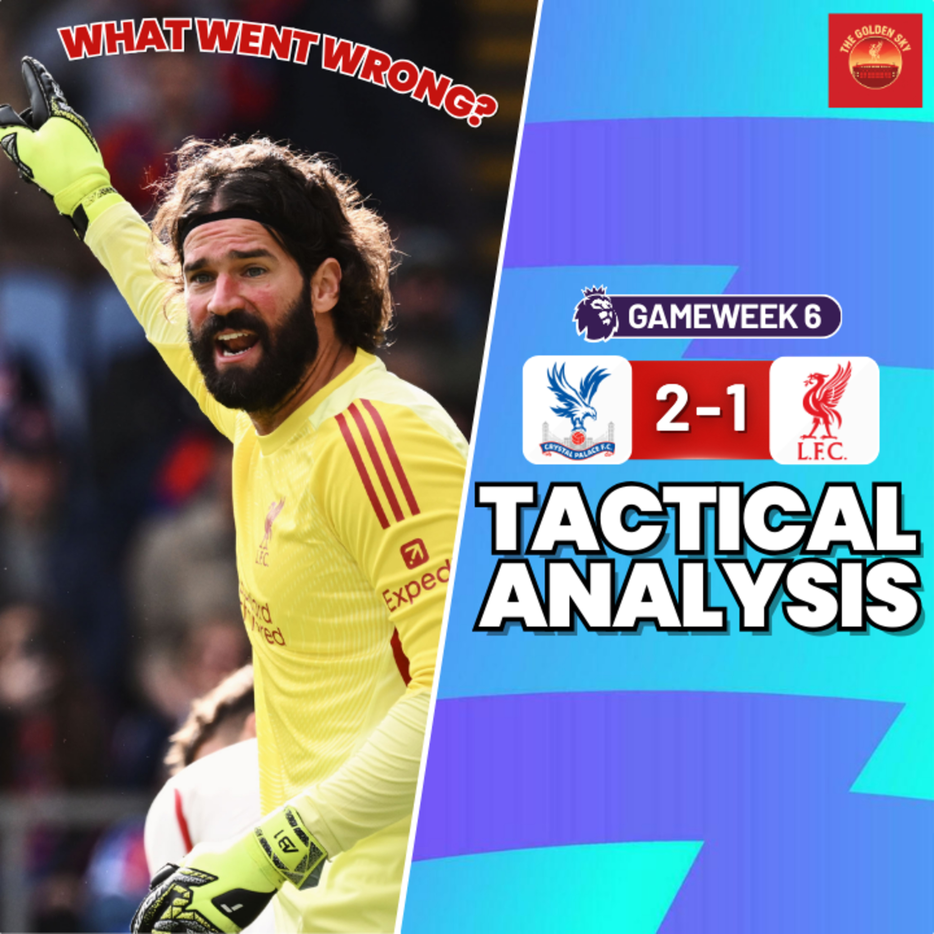 What Liverpool Did Wrong vs Palace - Tactical Analysis & Breakdown | The Golden Sky episode artwork