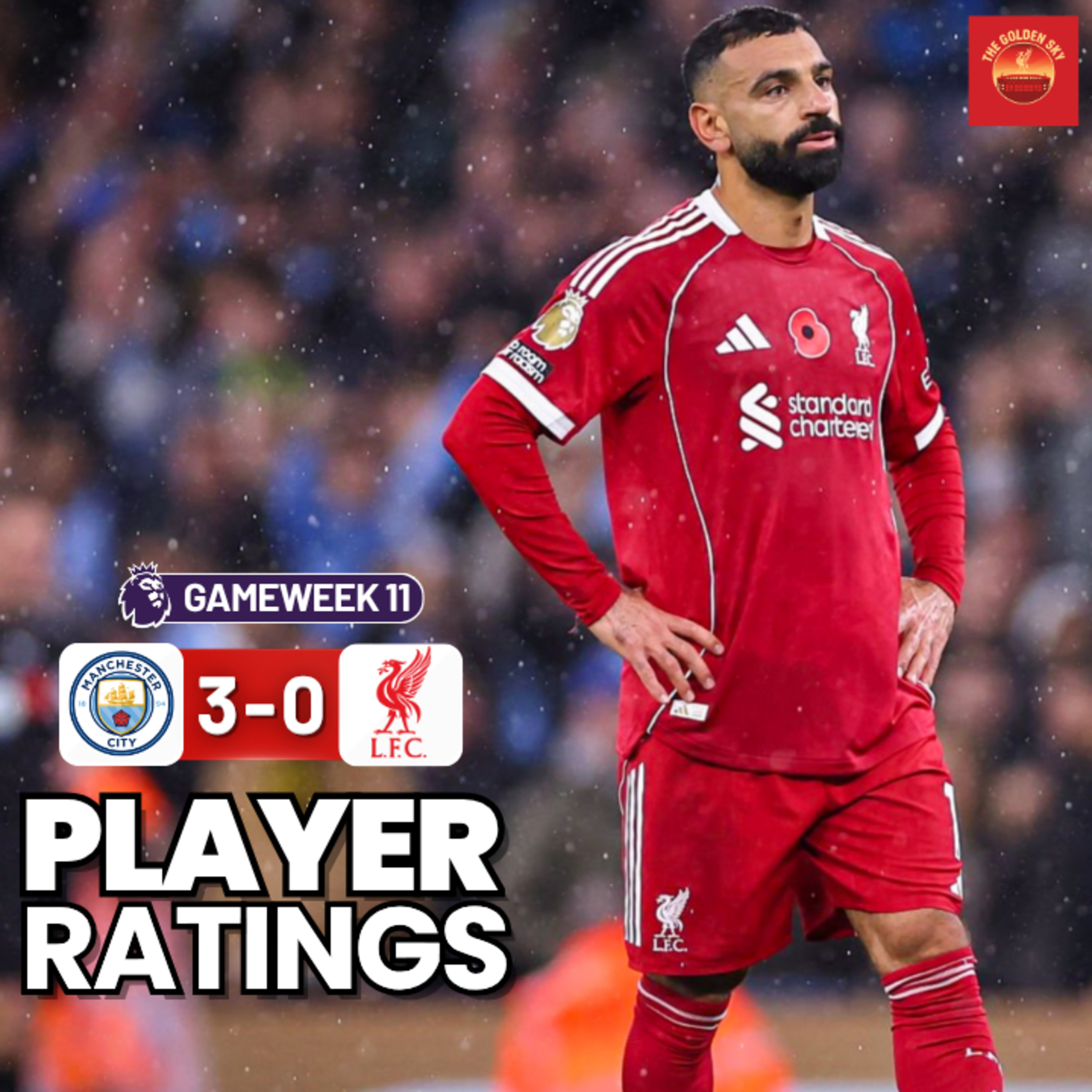 Man City 3 - 0 Liverpool - Player Ratings | The Golden Sky episode artwork