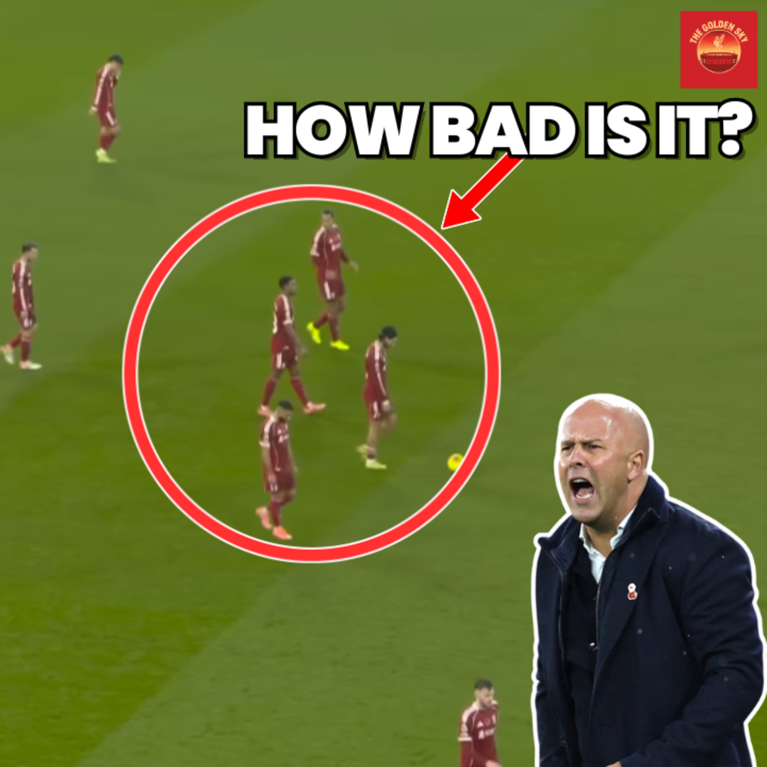Just How Bad Was Liverpool's 3 - 0 Defeat vs Man City - Tactical Analysis | The Golden Sky episode artwork