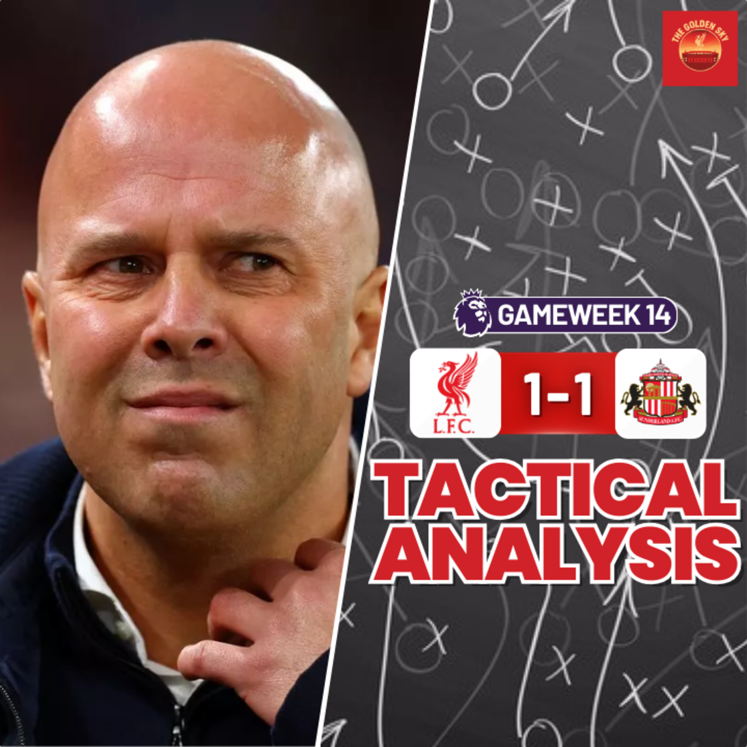 Slot WILL Be Sacked! | Liverpool 1 - 1 Sunderland - Tactical Analysis | The Golden Sky episode artwork