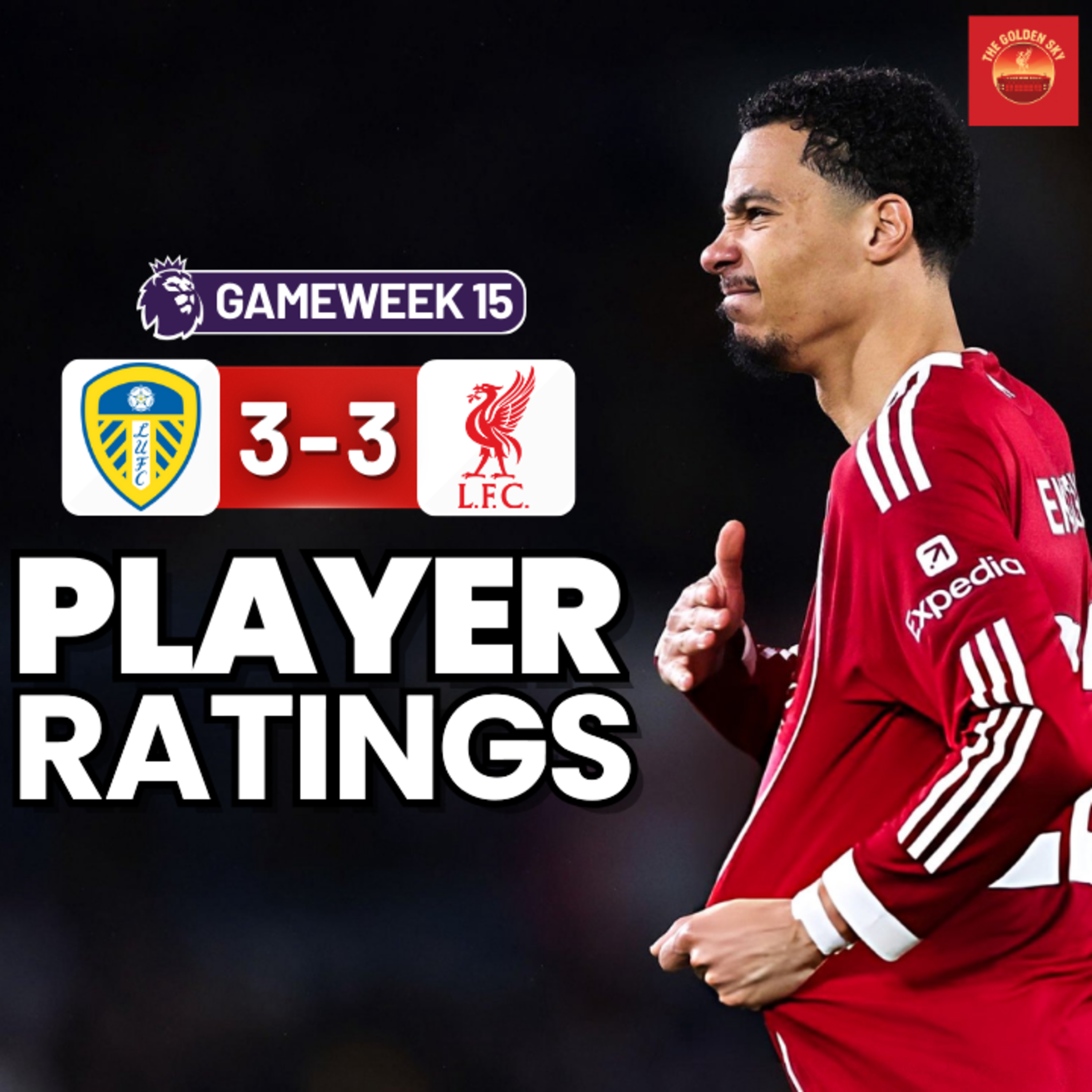 Leeds 3 - 3 Liverpool - Player Ratings | The Golden Sky episode artwork