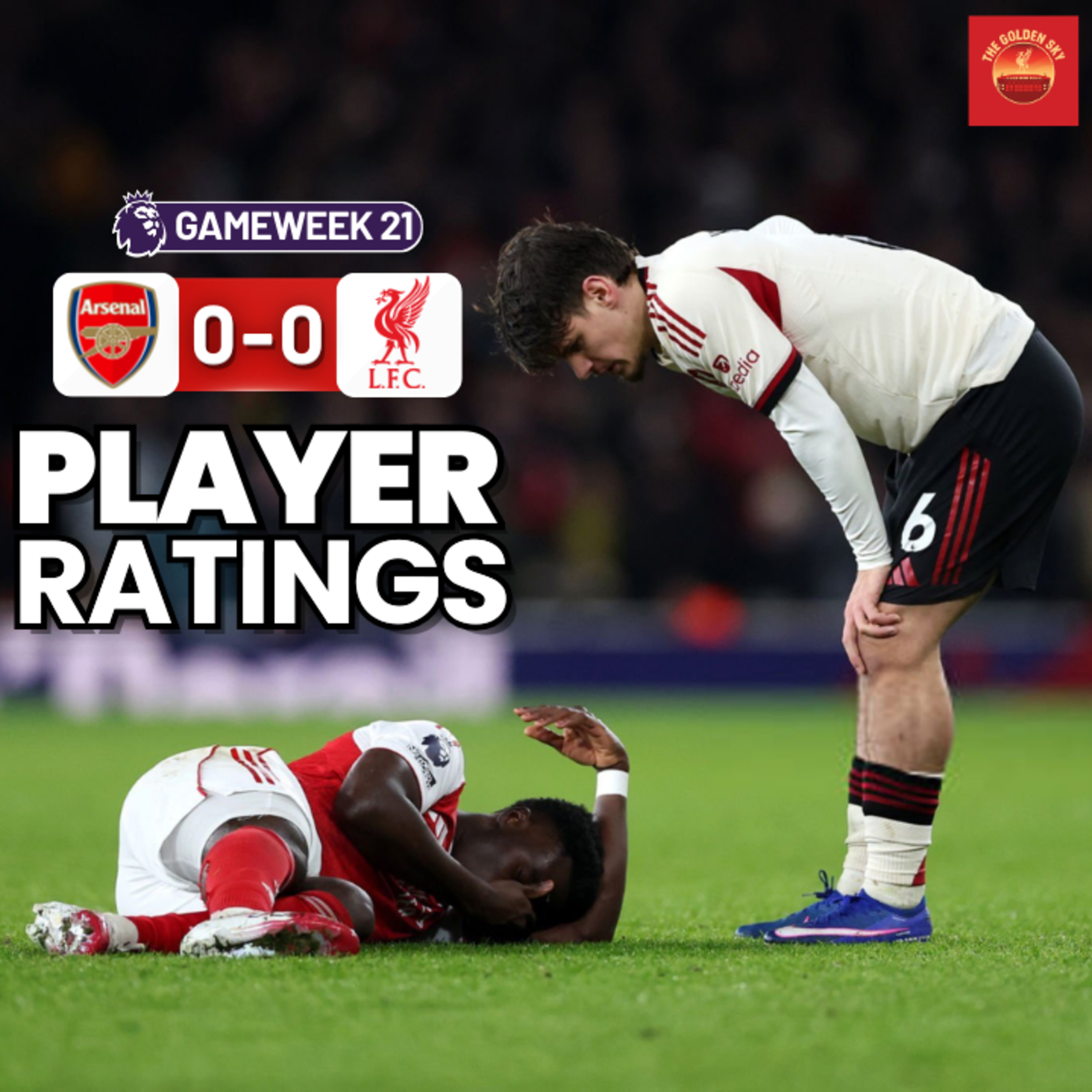 Arsenal 0 - 0 Liverpool - Player Ratings | The Golden Sky episode artwork