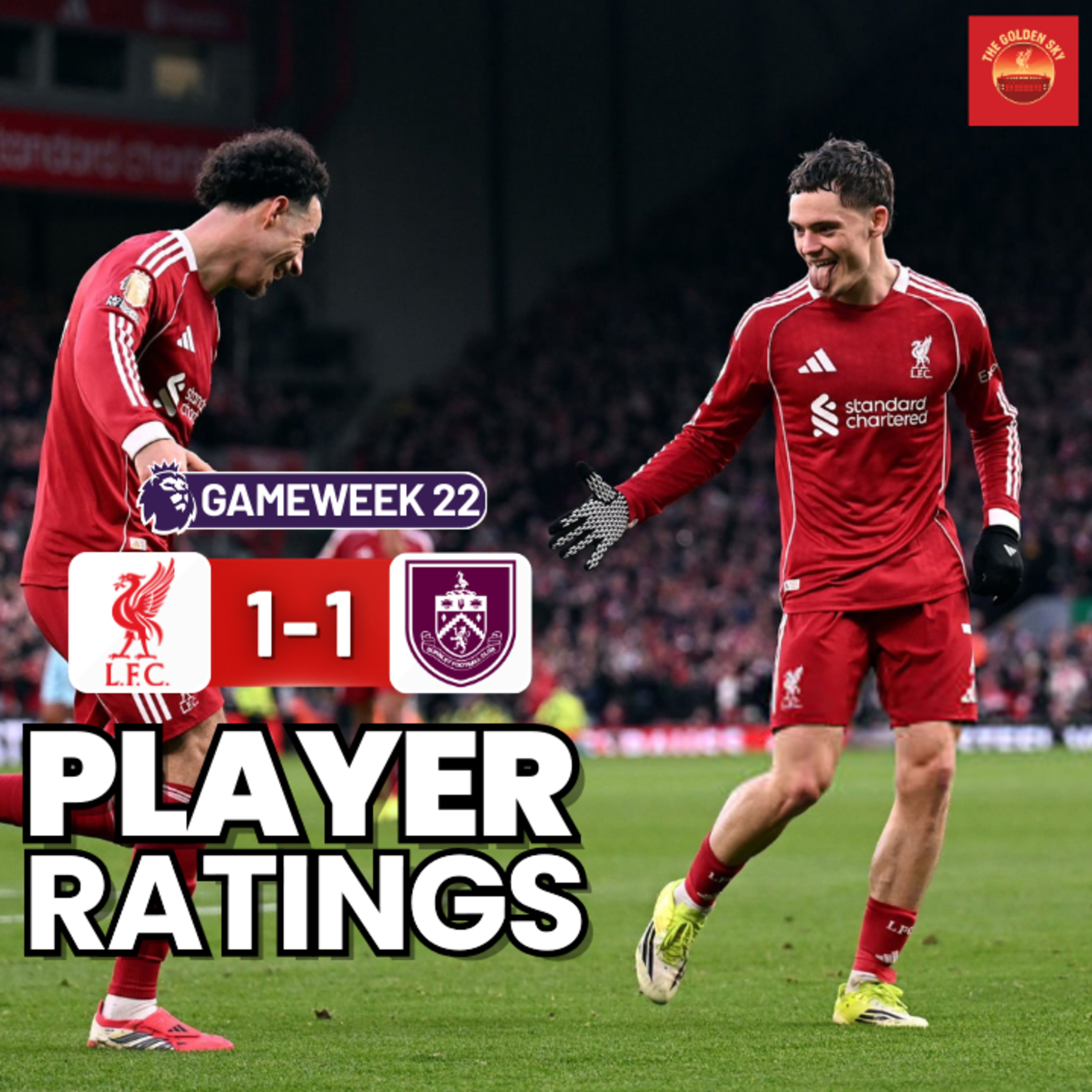 Alonso In? Liverpool 1-1 Burnley - Player Ratings | The Golden Sky episode artwork