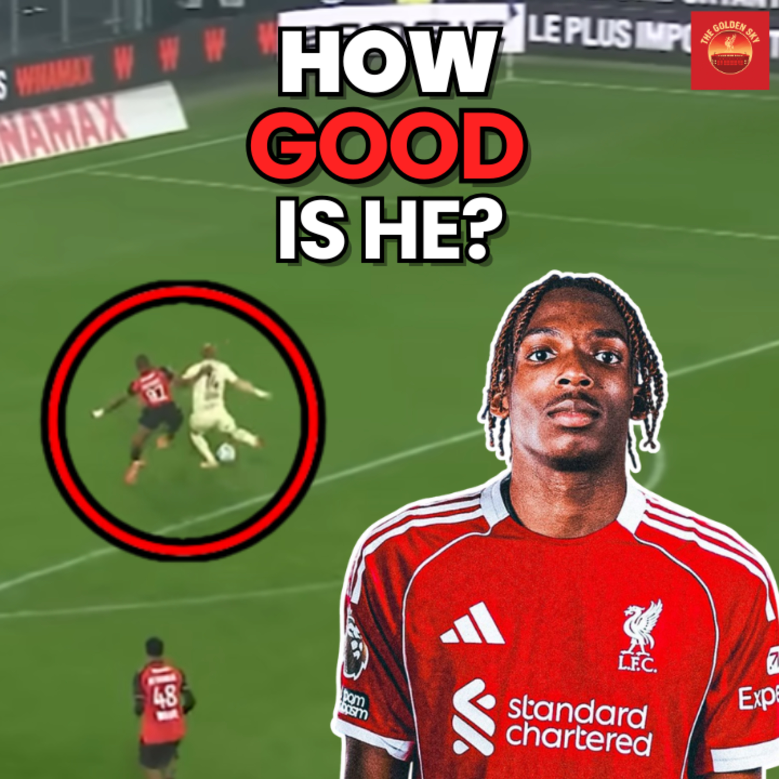 How Will Jeremy Jacquet Fit At Liverpool? Tactical Set Up, Stats & More | The Golden Sky episode artwork