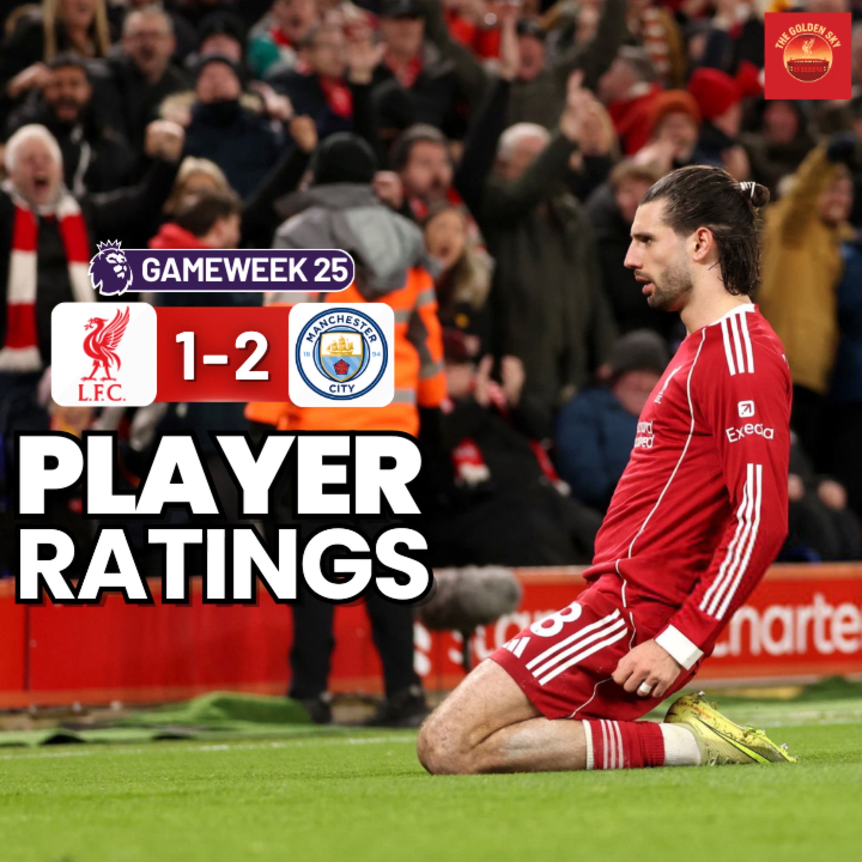 Liverpool 1-2 Man City - Player Ratings | The Golden Sky episode artwork